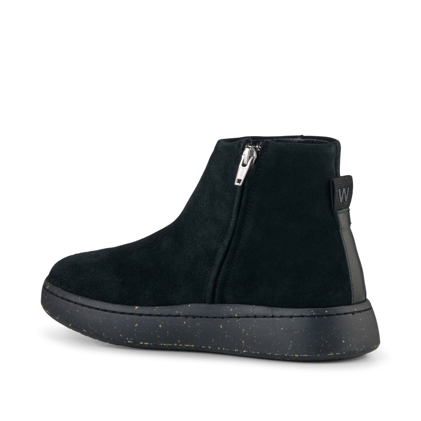 WODEN Abbi Suede Boots 020 Black