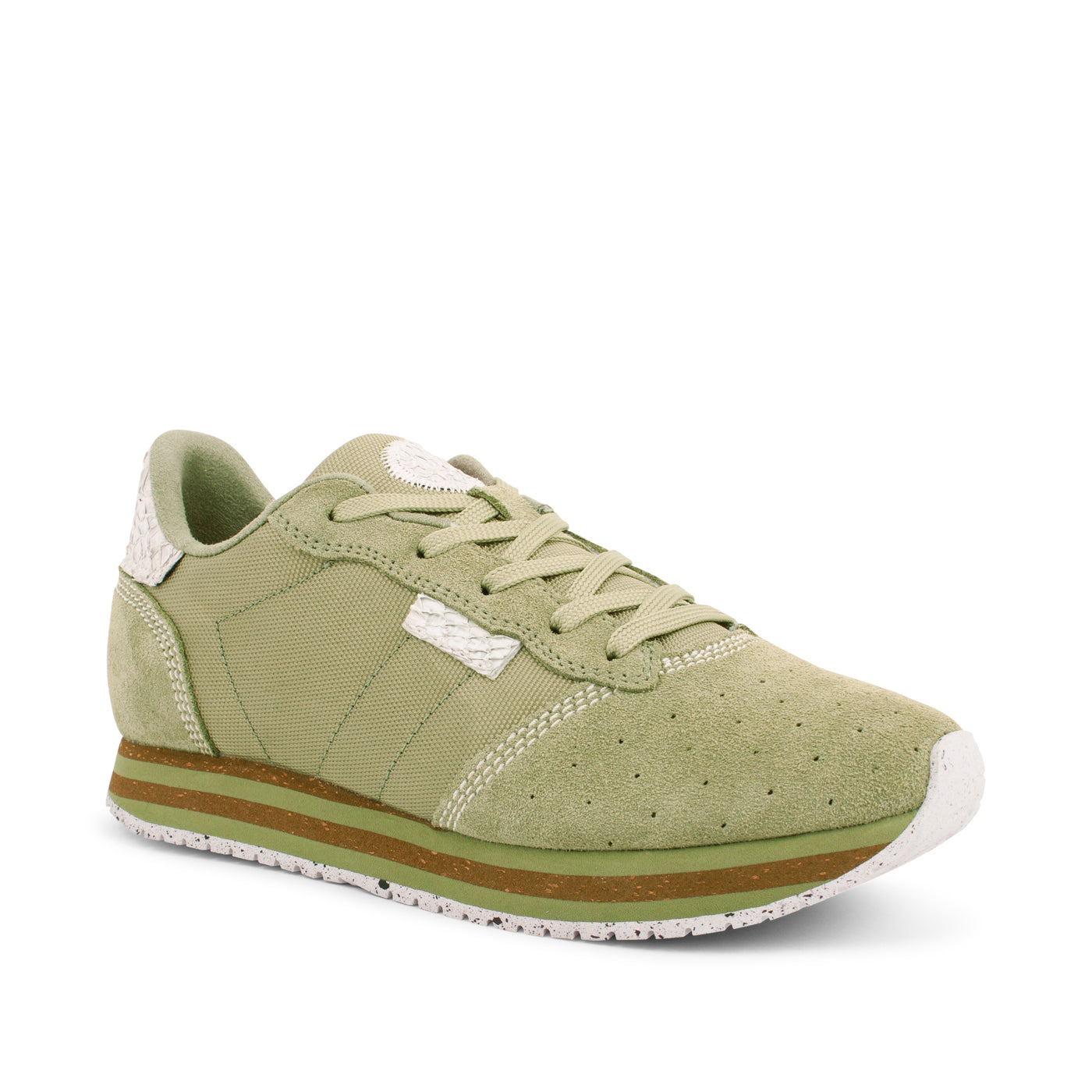 WODEN Alison Low Sneakers 306 Dusty Olive