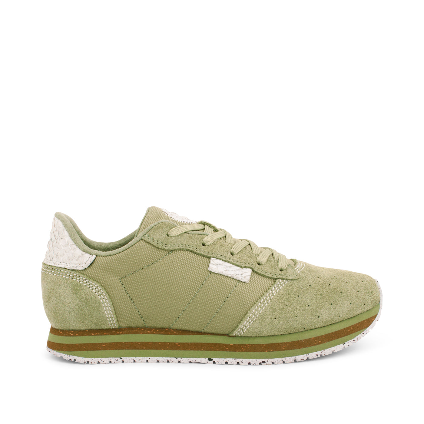 WODEN Alison Low Sneakers 306 Dusty Olive