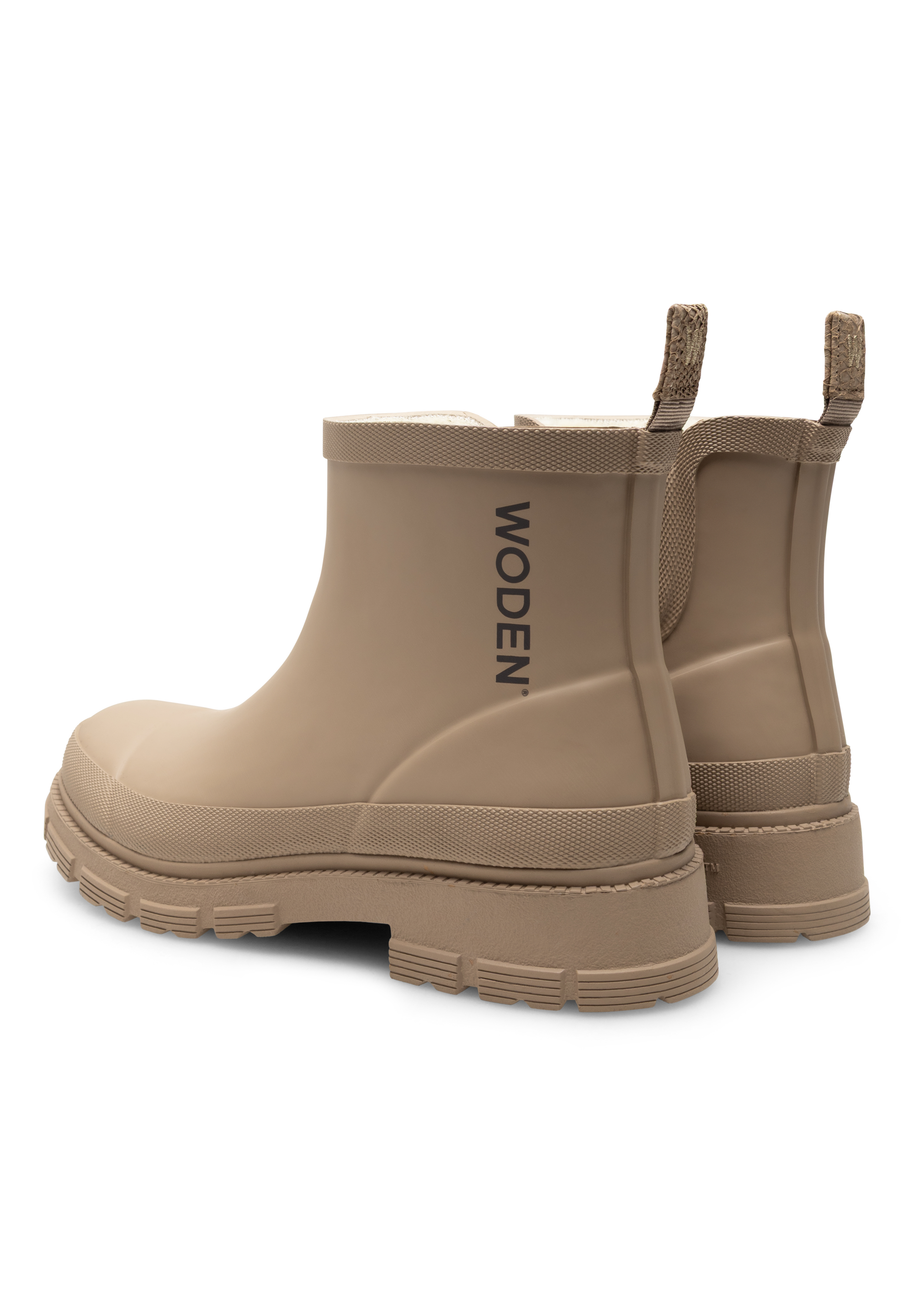 WODEN Alison Warm Waterproof Rubber Boots 776 Silver Mink