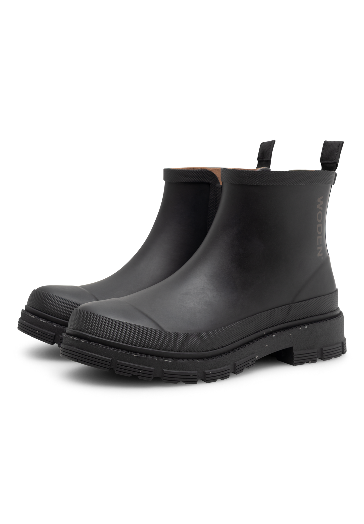 WODEN Alison Waterproof Rubber Boots 020 Black