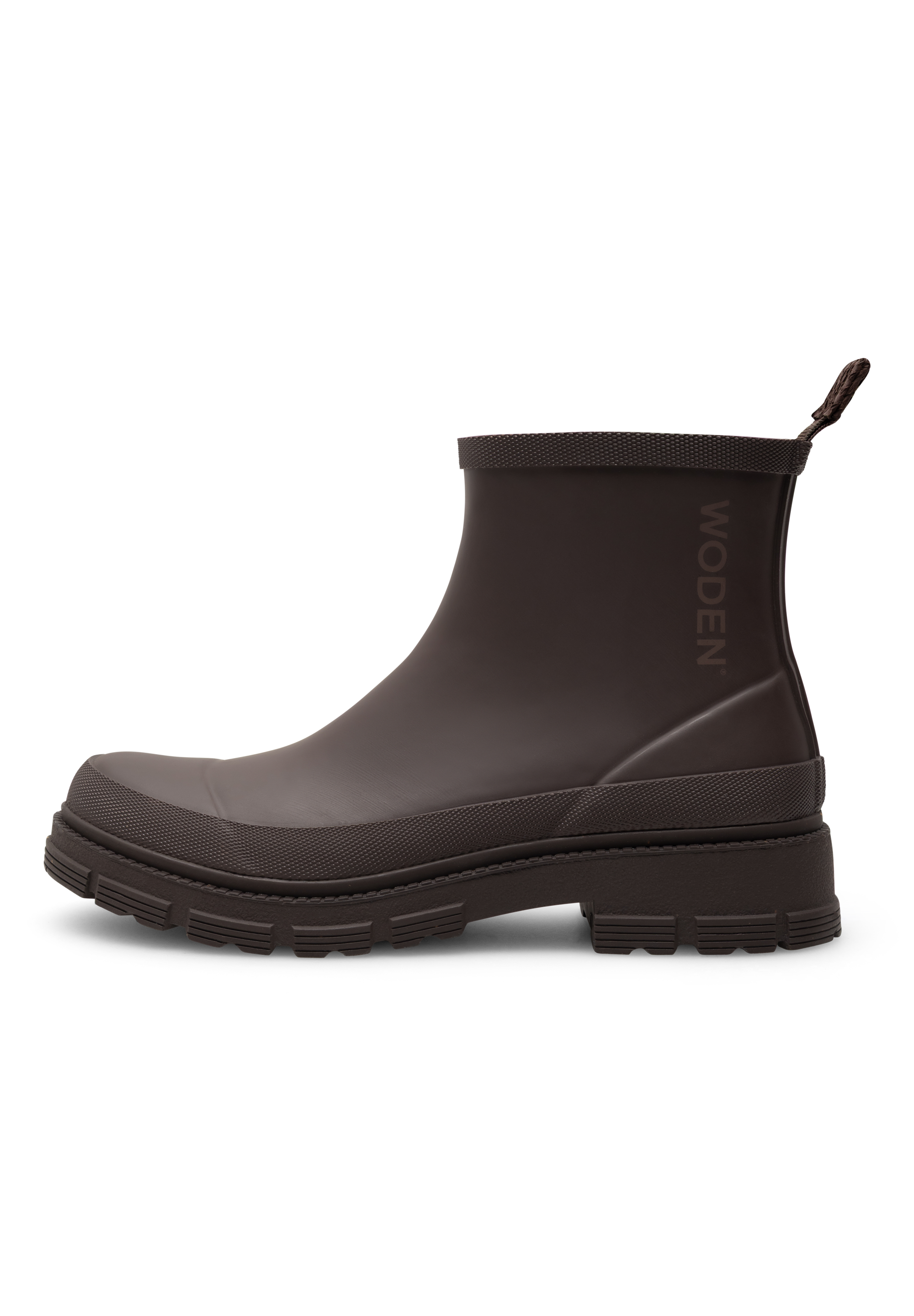 WODEN Alison Waterproof Rubber Boots 063 Chocolate