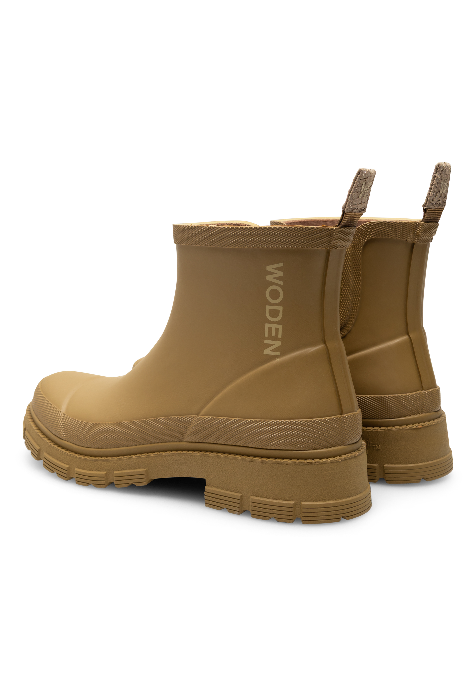 WODEN Alison Waterproof Rubber Boots 703 Khaki