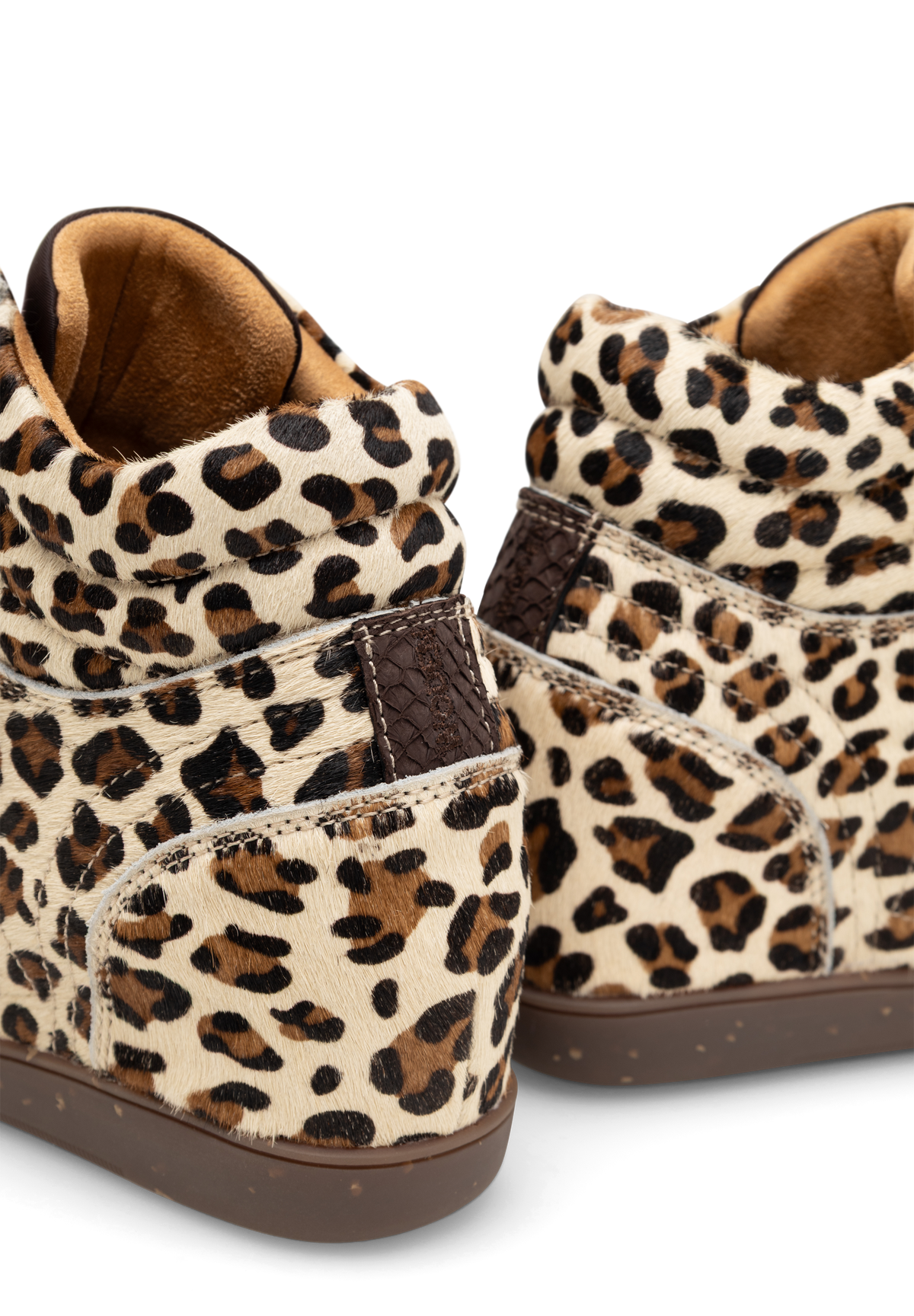 WODEN Annika Animal Wedge 327 Leopard