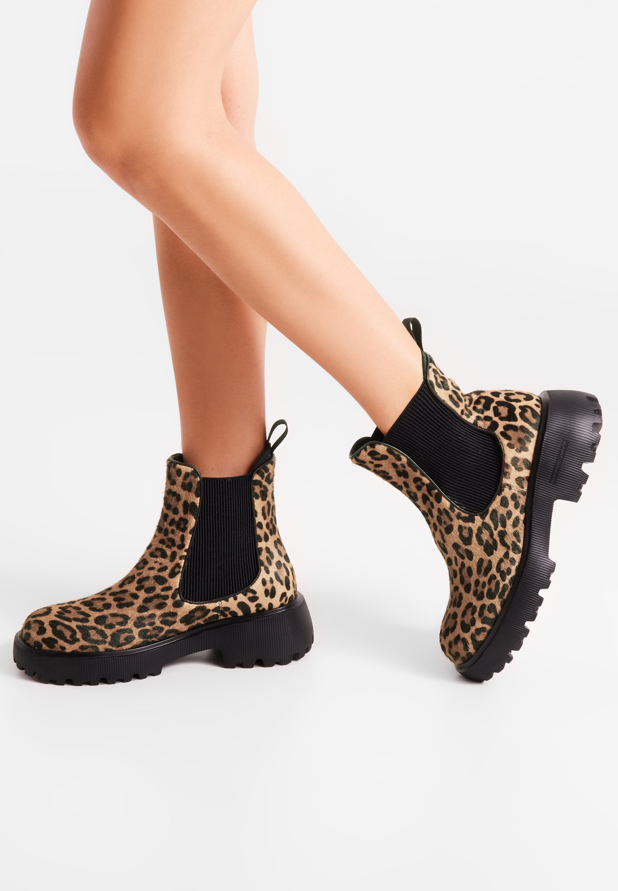 WODEN STB WOMENS Aya Leo Boots 327 Leopard