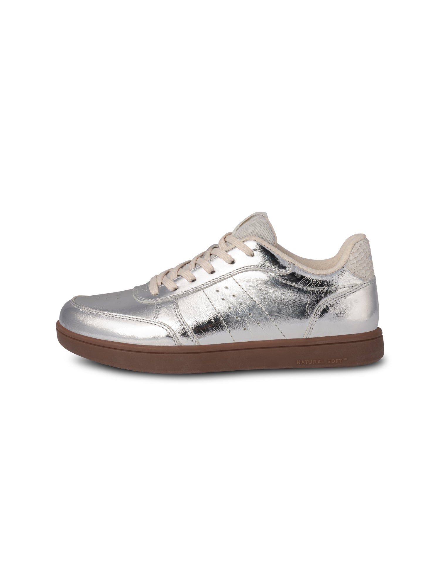 WODEN Bjork Leather Sneakers 039 Silver
