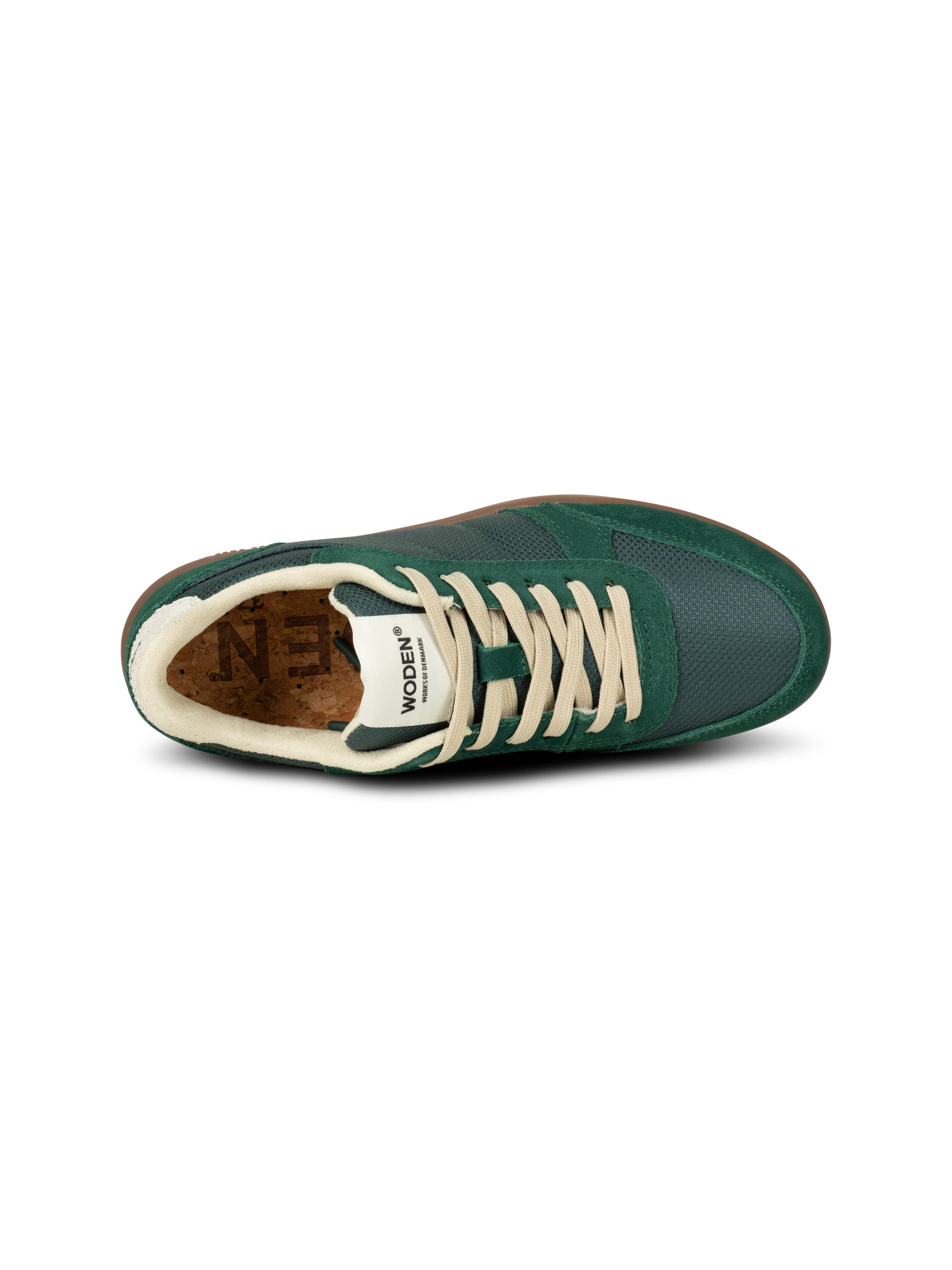 WODEN Bjork Mesh Sneakers 139 Deep Forest