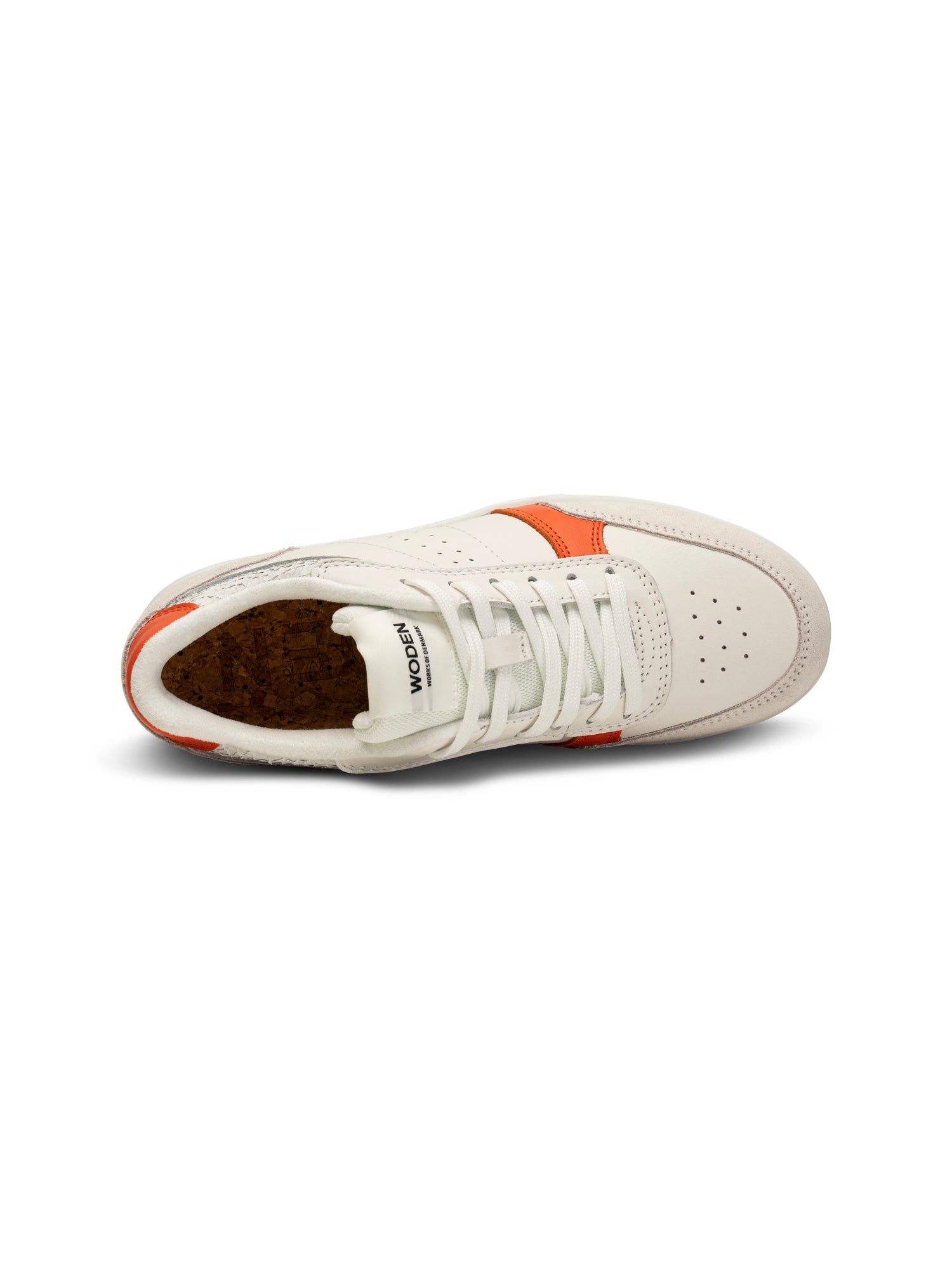 WODEN Bjork Mix Sneakers 946 Tiger/Blanc de Blanc