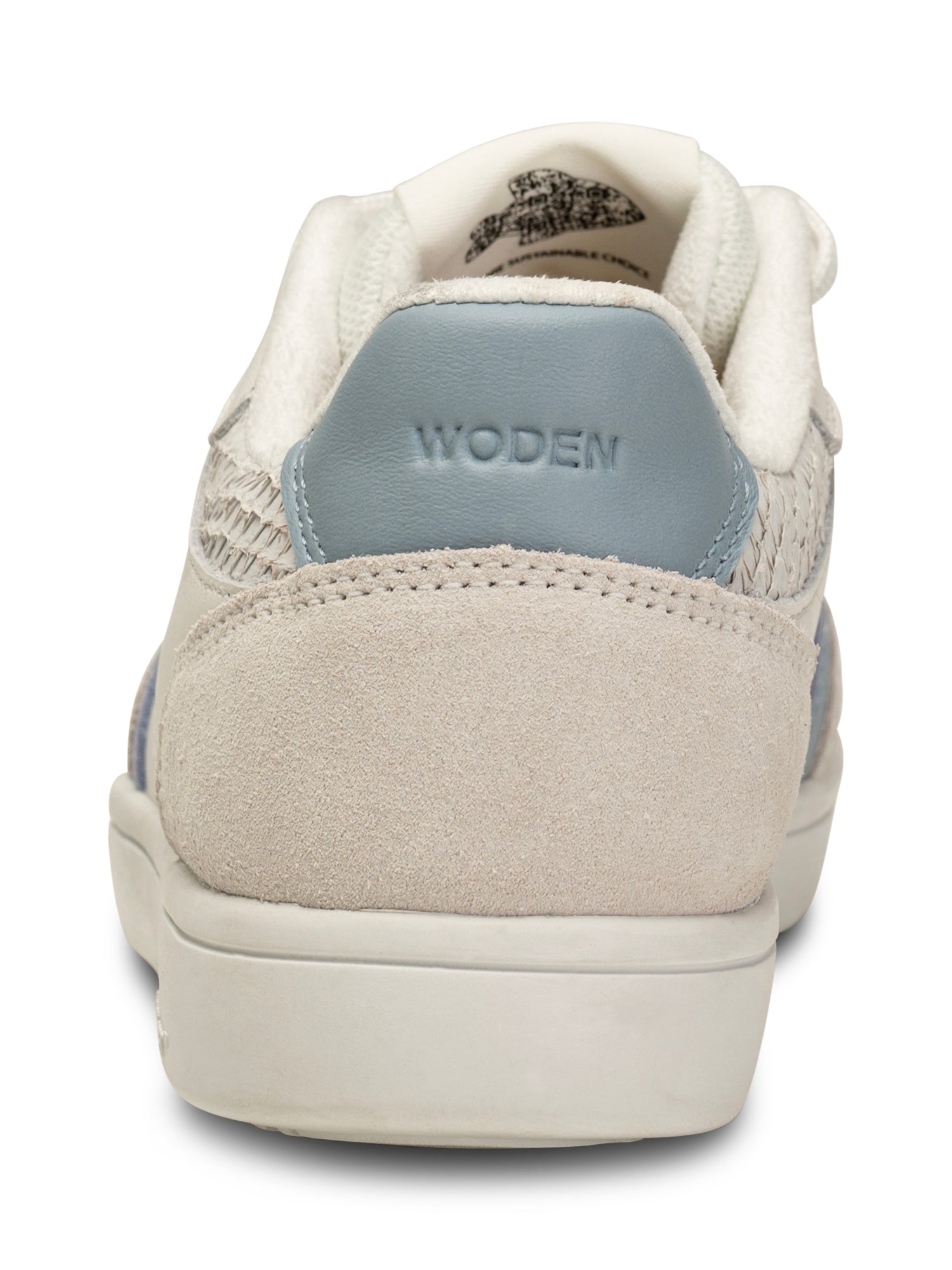 WODEN Bjork Mix Sneakers 947 Ice Blue/Blanc de Blanc