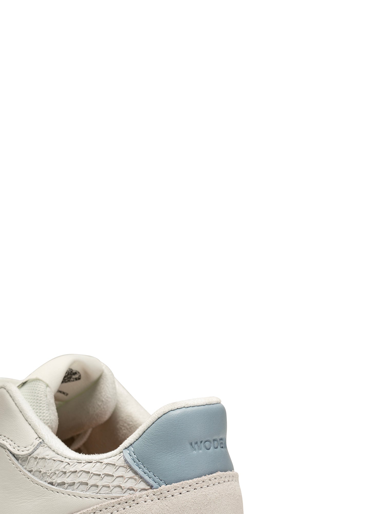 WODEN Bjork Mix Sneakers 947 Ice Blue/Blanc de Blanc