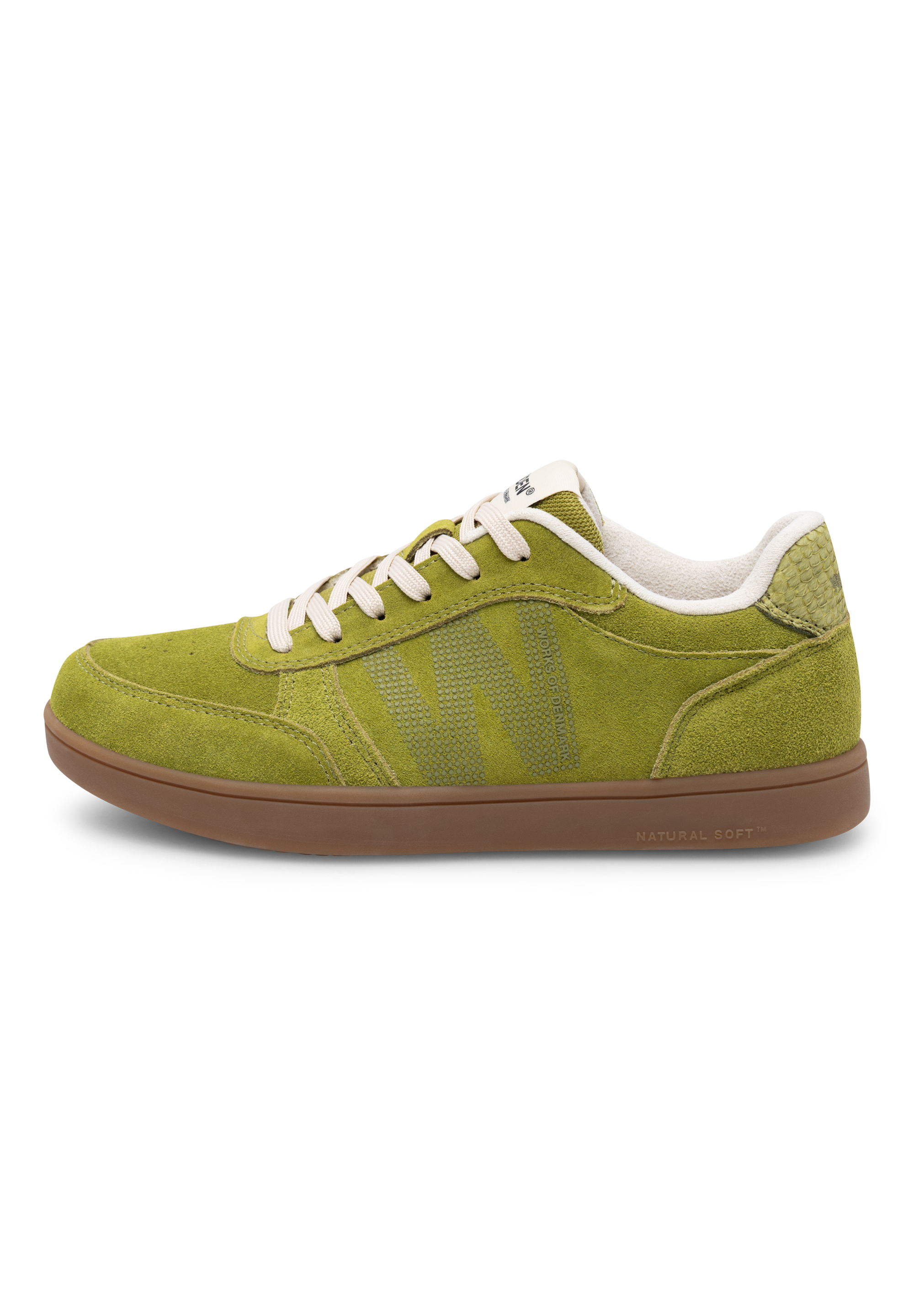 WODEN Bjork Suede Sneakers 279 Bambus Green