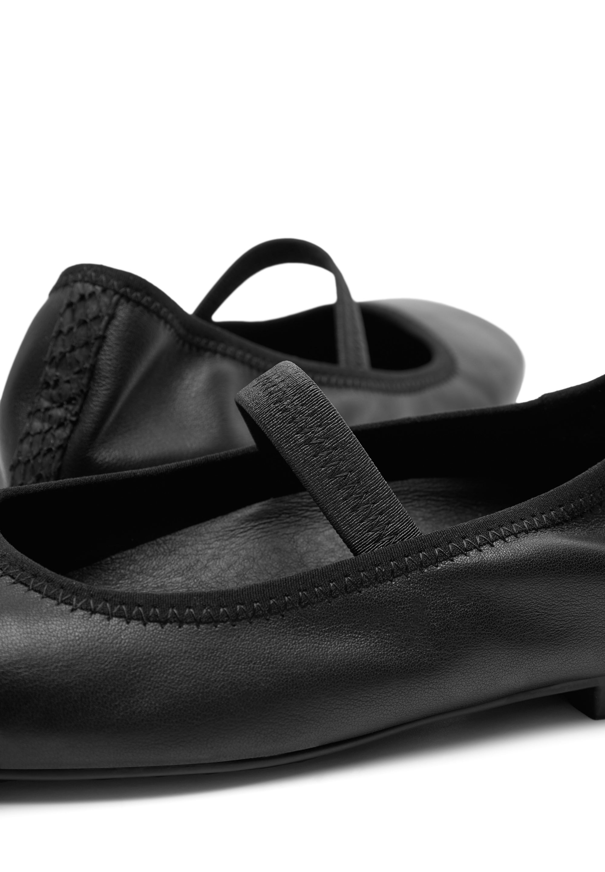 WODEN STB WOMENS Cath L Ballerina 020 Black