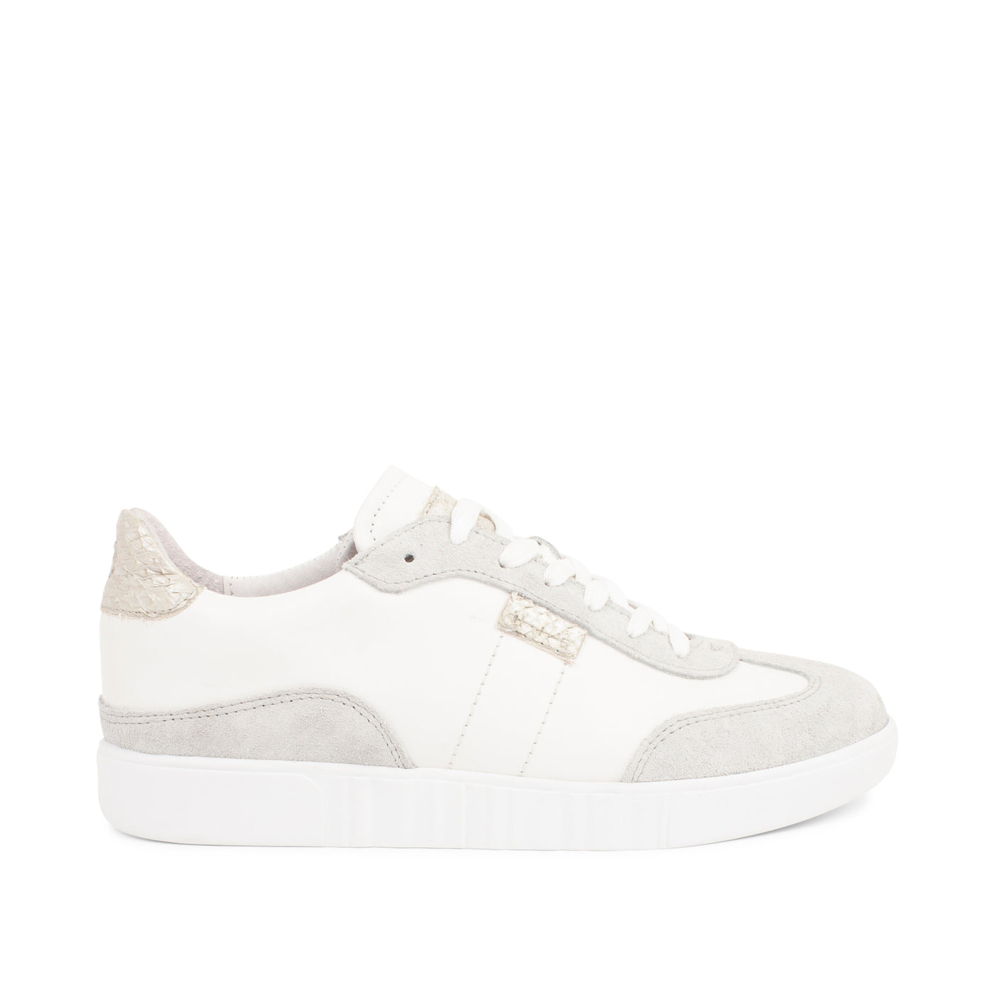 WODEN HIE Dina Mix Sneakers 633 Bright White/Sea Fog Grey