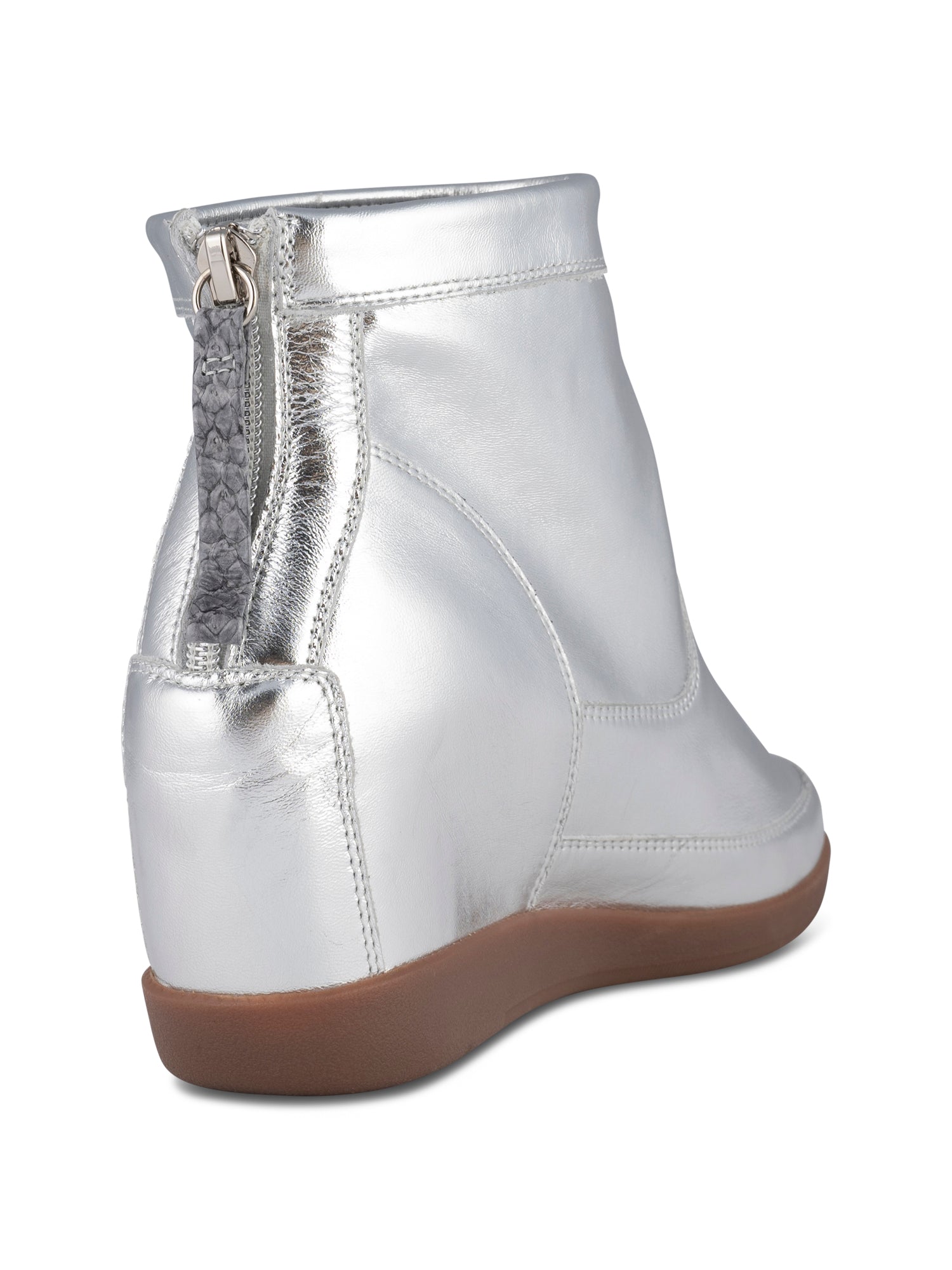 WODEN STB WOMENS Emmy Metallic Boots 039 Silver