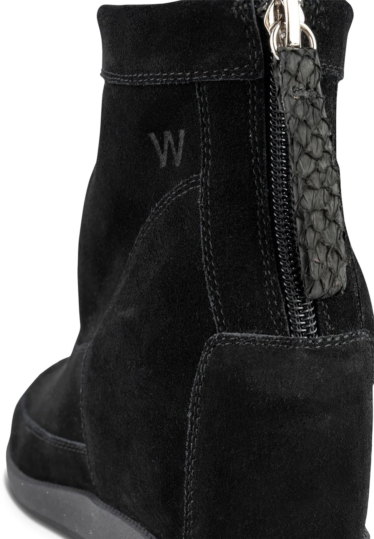 WODEN Emmy S Wedge 021 Black/Black