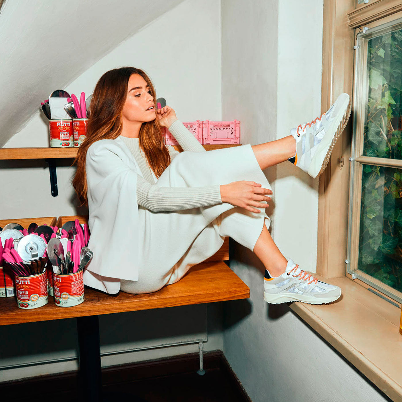 WODEN Eve Sneakers 300 Bright White