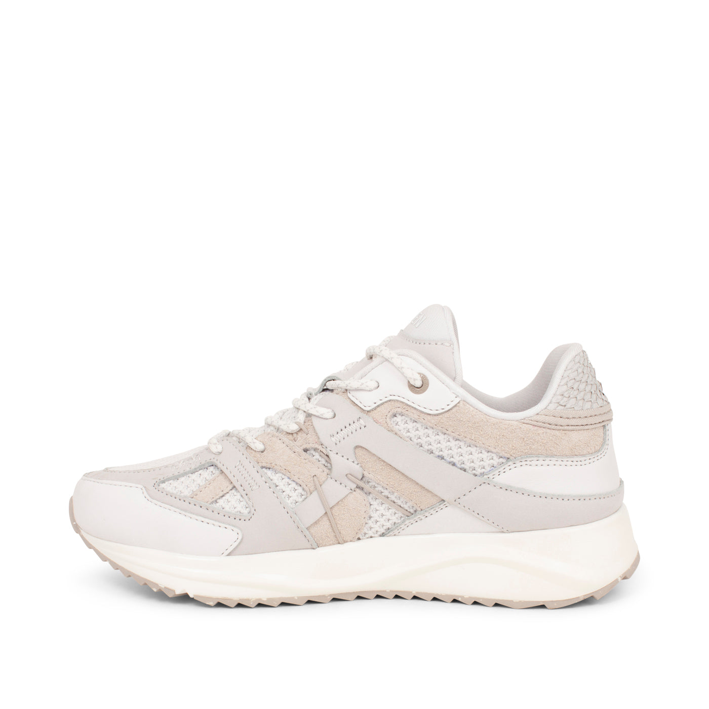 WODEN Eve Suede Mesh Sneakers 300 Bright White