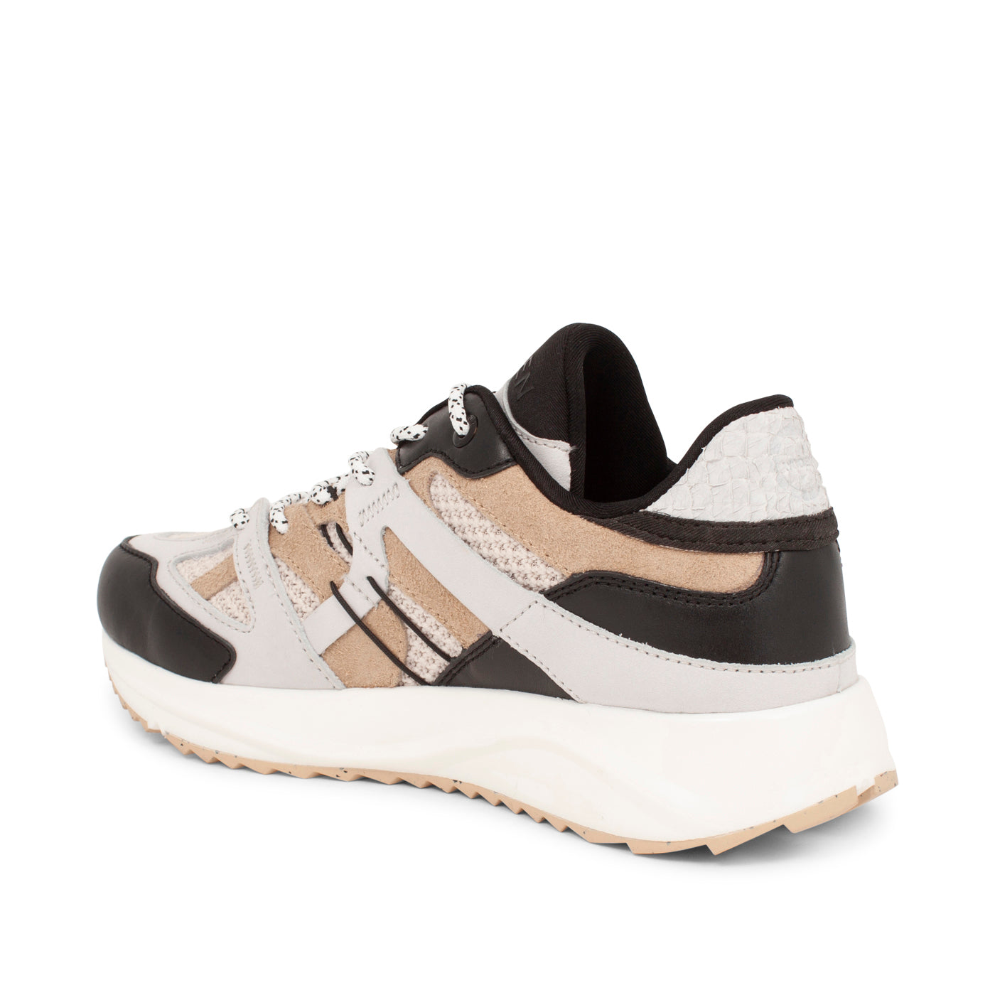 WODEN Eve Suede Mesh Sneakers 705 Beige