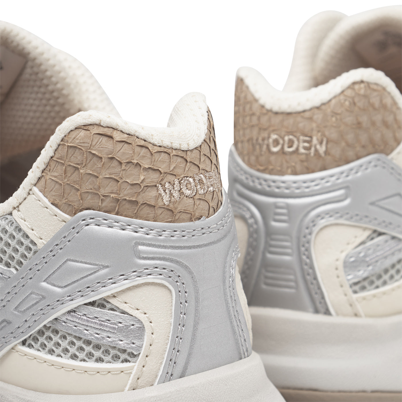 WODEN Freja Runner Sneakers 049 Sea Fog Grey