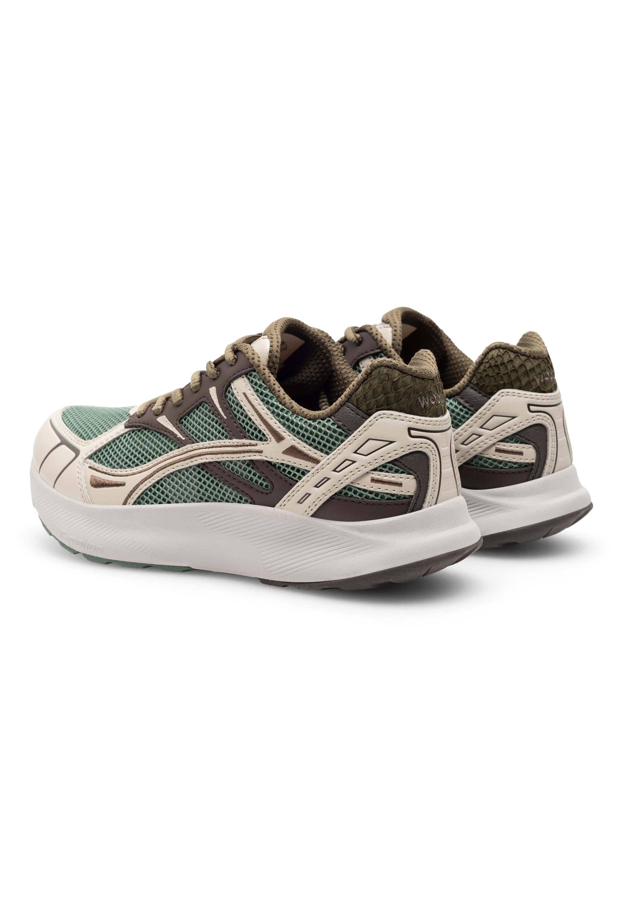 WODEN Freja Runner Sneakers 367 Swamp Multi