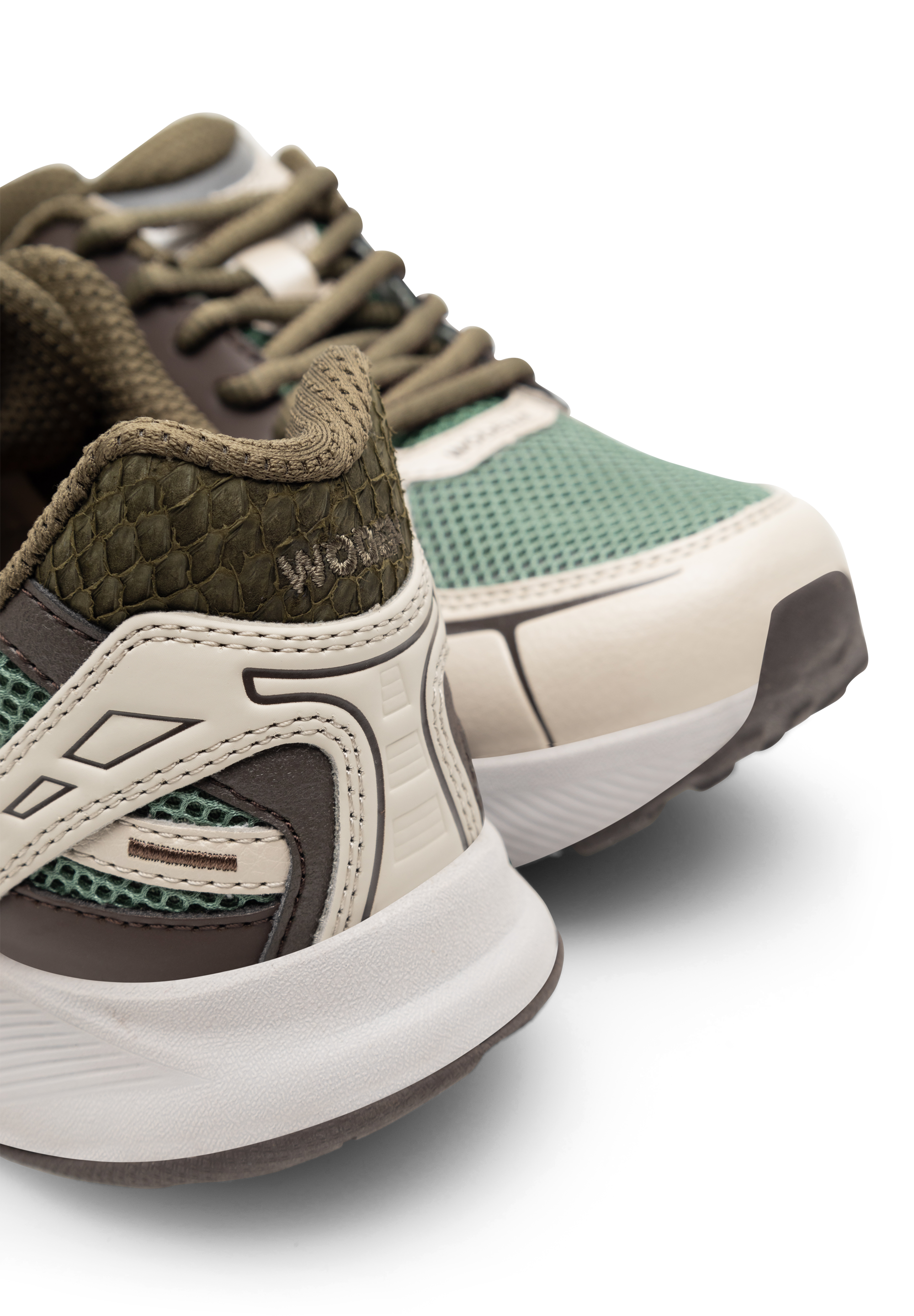 WODEN Freja Runner Sneakers 367 Swamp Multi