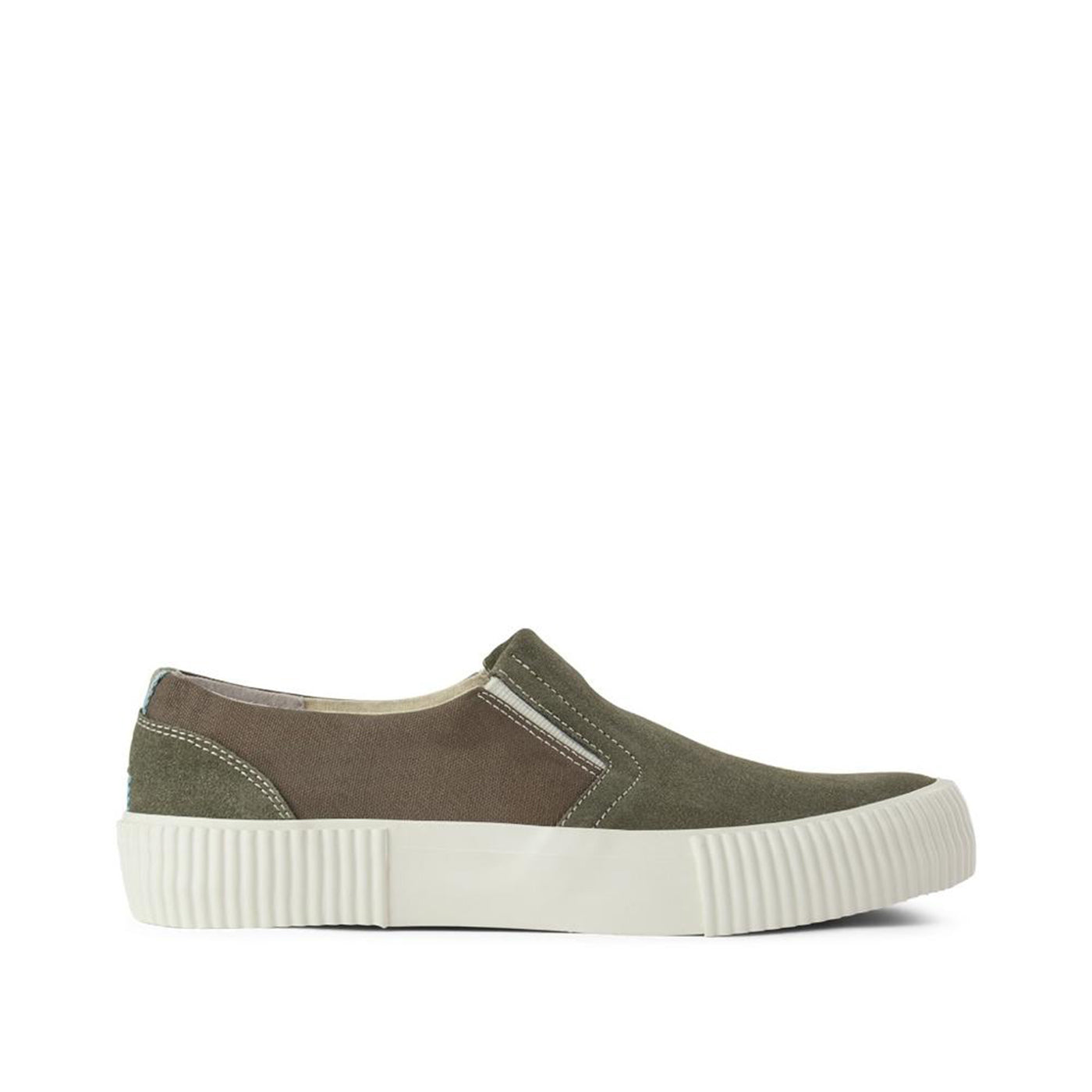 SHOE THE BEAR MENS Frisco Slip-on Sneakers 184 OLIVE