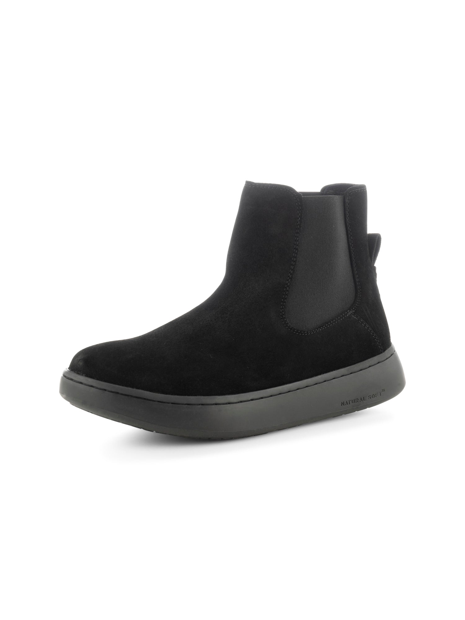 WODEN Hannah Suede Boots 020 Black