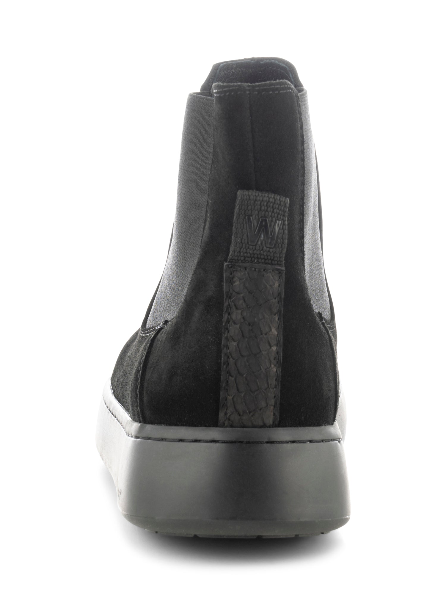 WODEN Hannah Suede Boots 020 Black