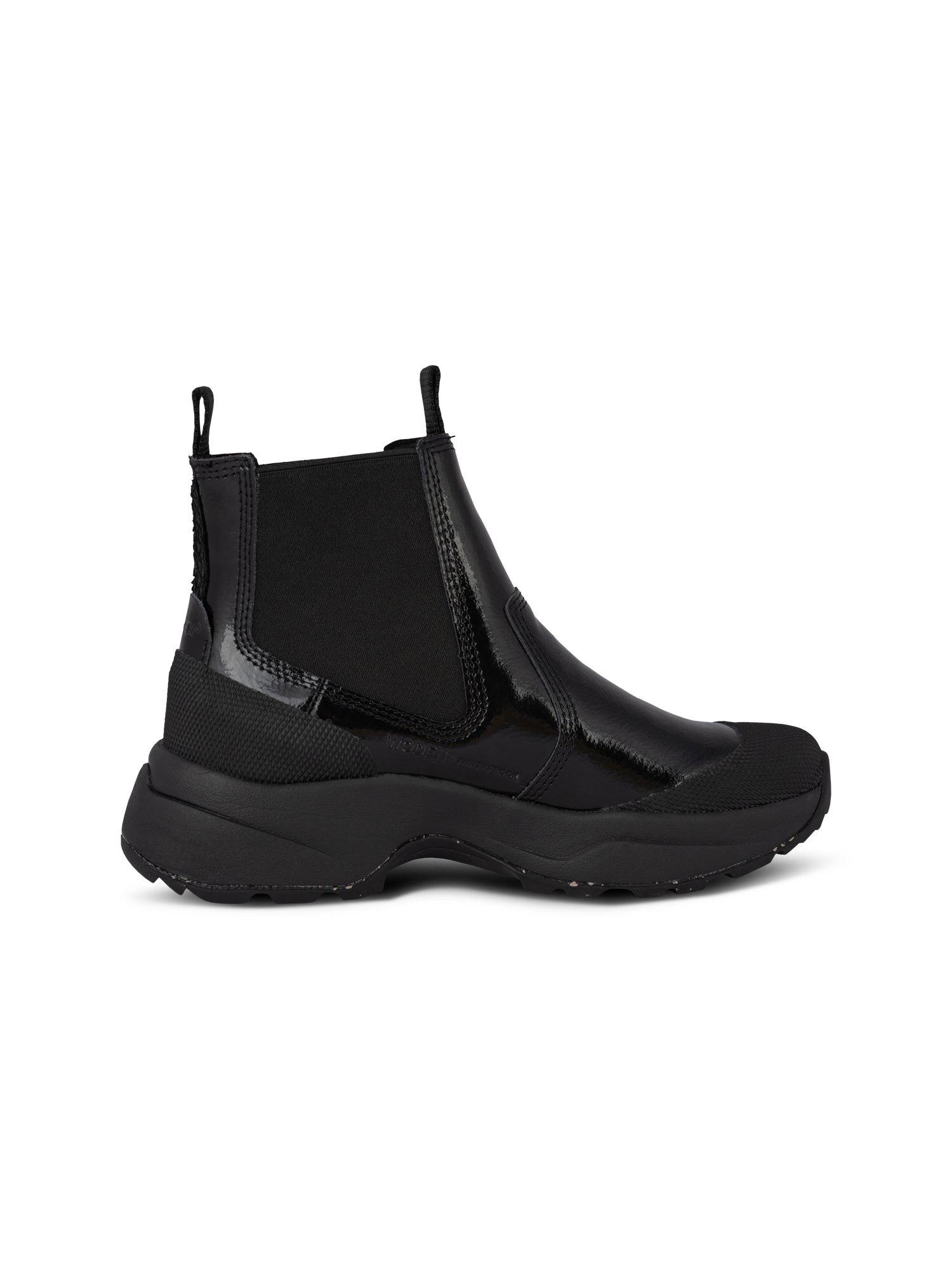 WODEN Hega Patent Waterproof Boots 020 Black