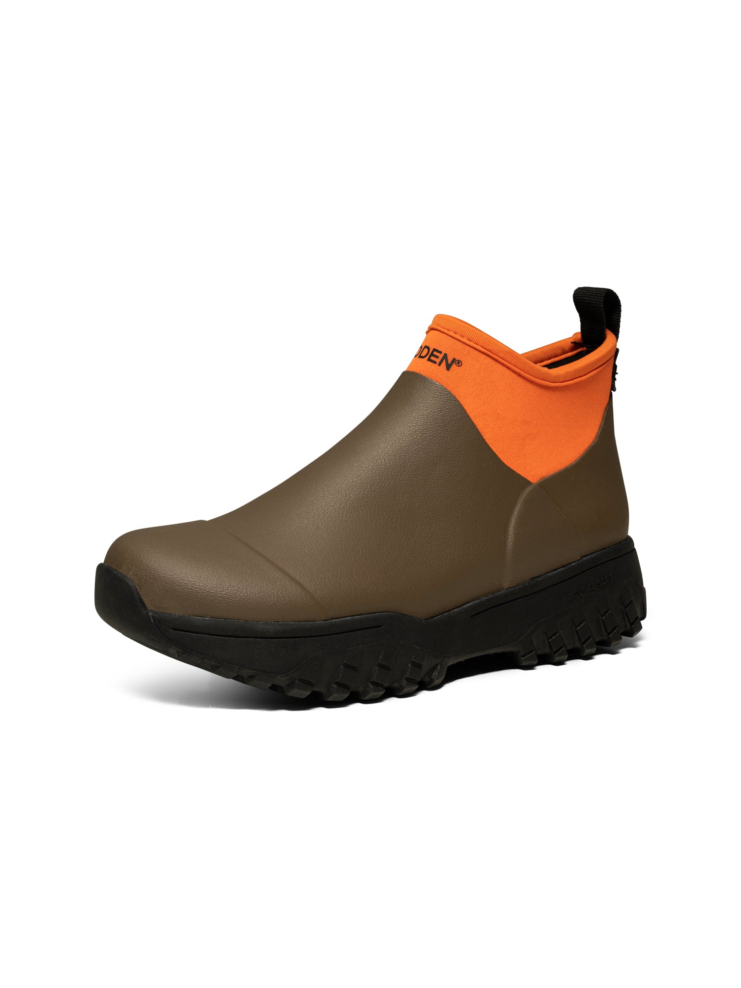 WODEN Irene Waterproof Rubber Boots 253 Dark Olive/Tiger