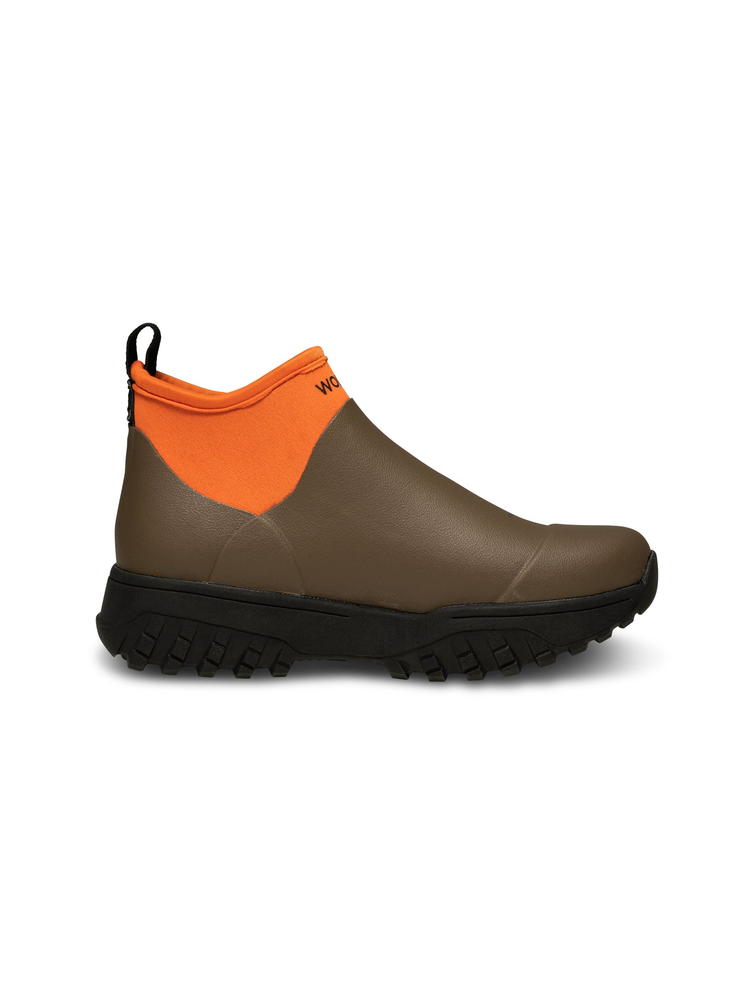 WODEN Irene Waterproof Rubber Boots 253 Dark Olive/Tiger