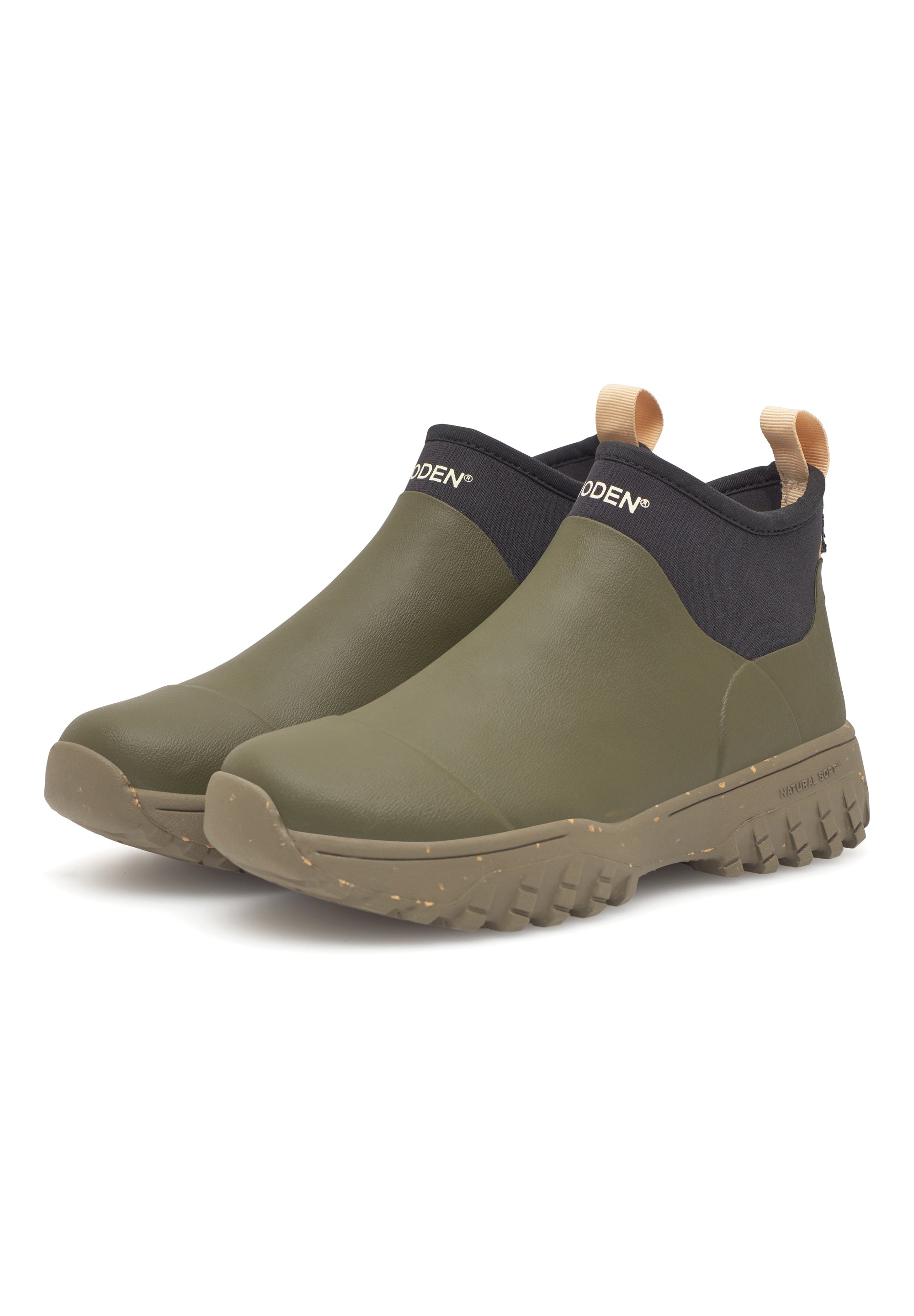WODEN Irene Waterproof Rubber Boots 295 Dark Olive