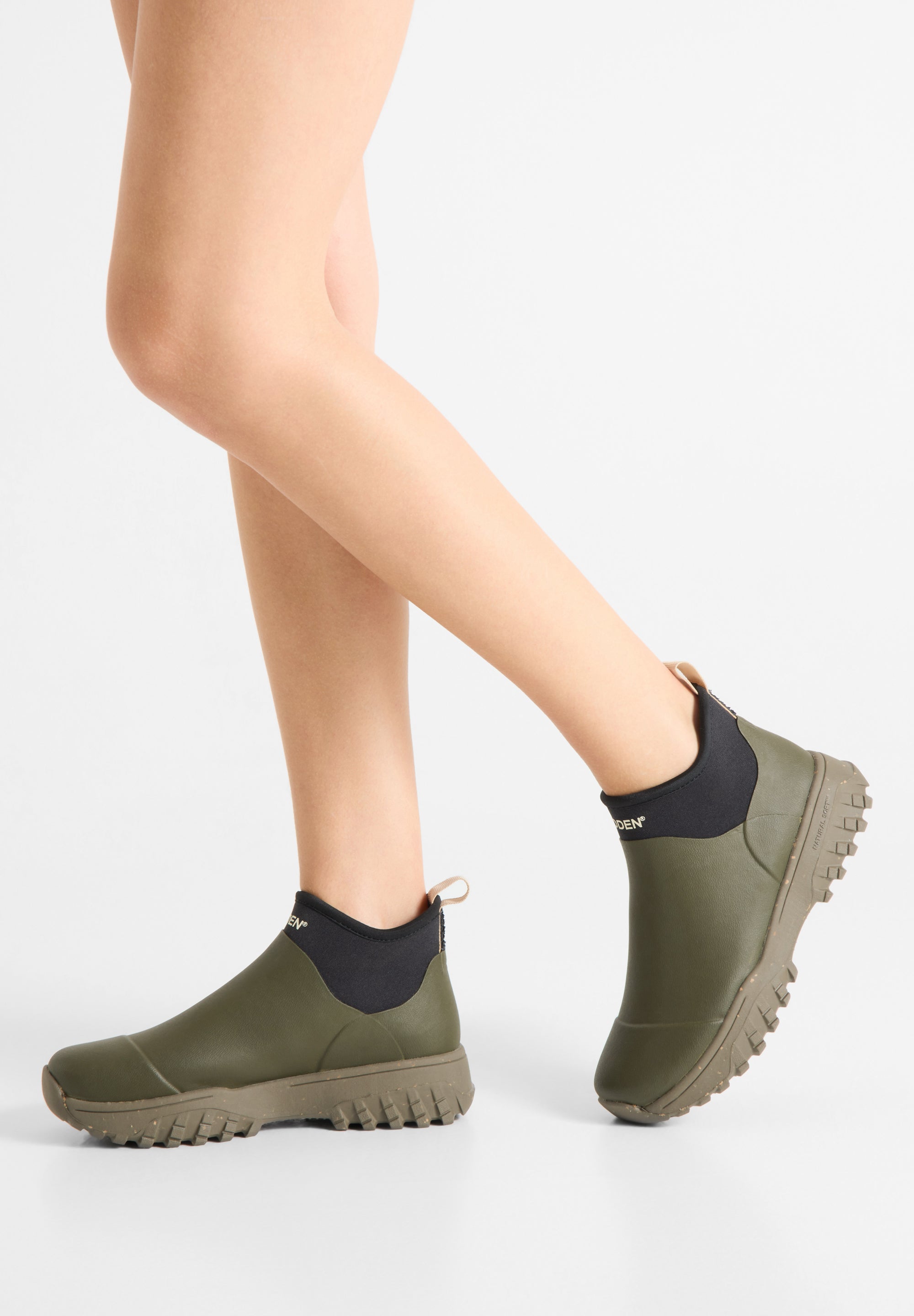 WODEN Irene Waterproof Rubber Boots 295 Dark Olive