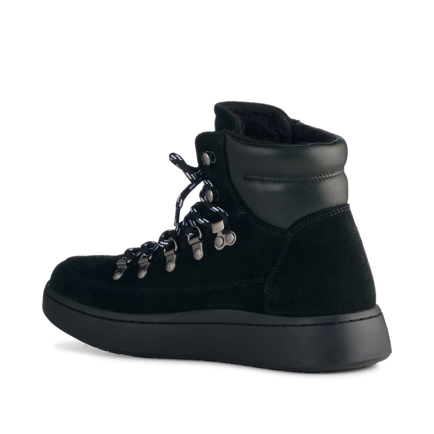 WODEN Iris Suede Boots 020 Black