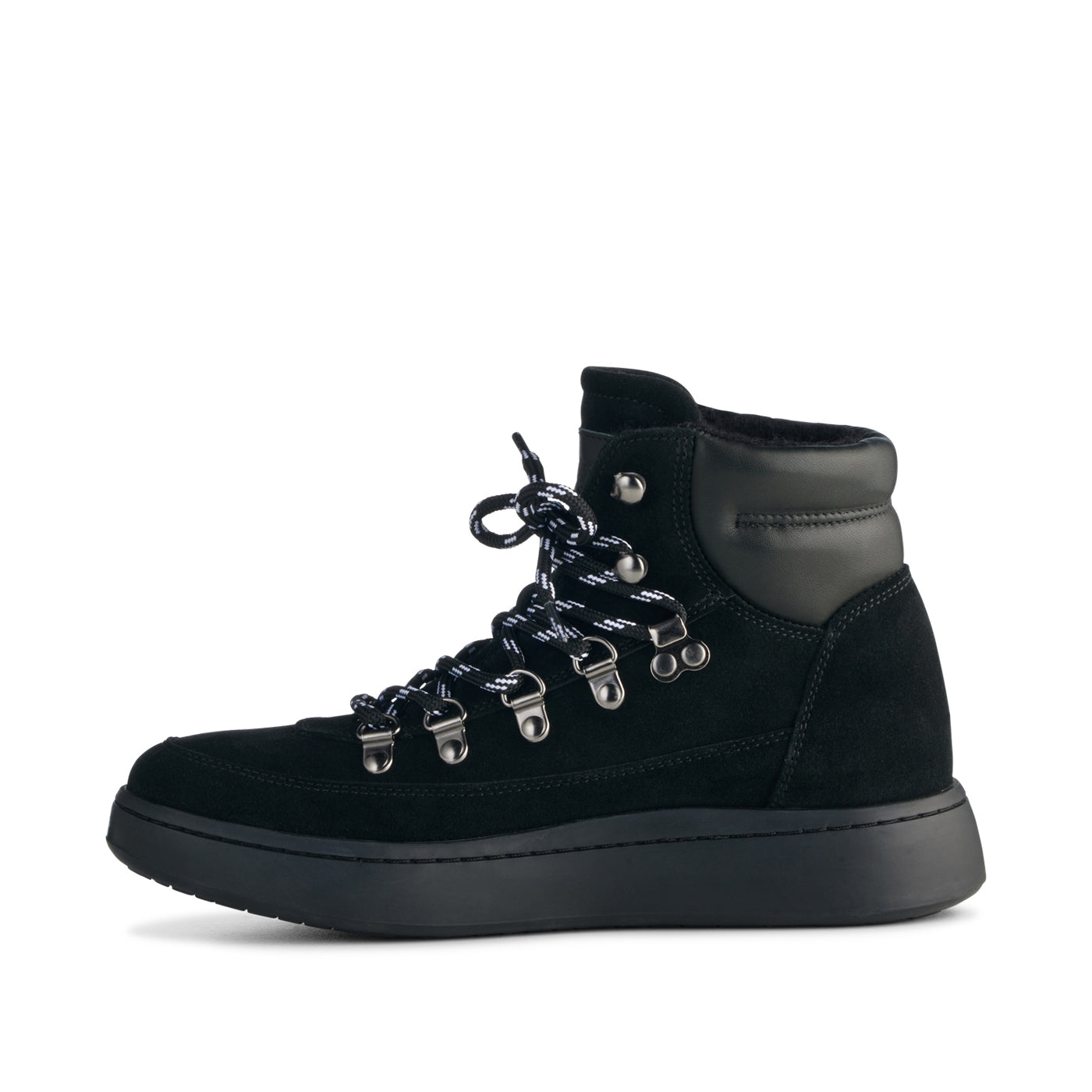 WODEN Iris Suede Boots 020 Black