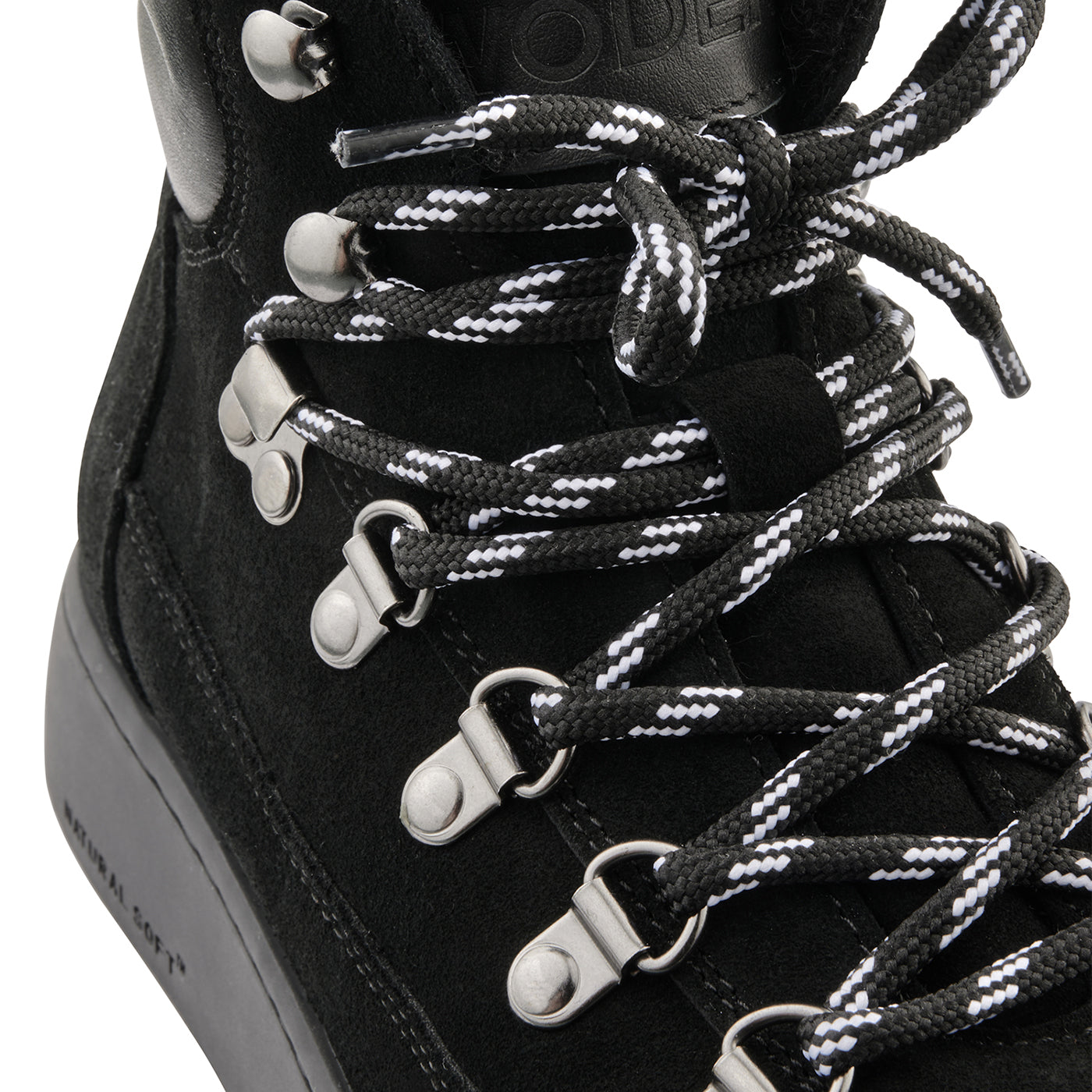 WODEN Iris Suede Boots 020 Black