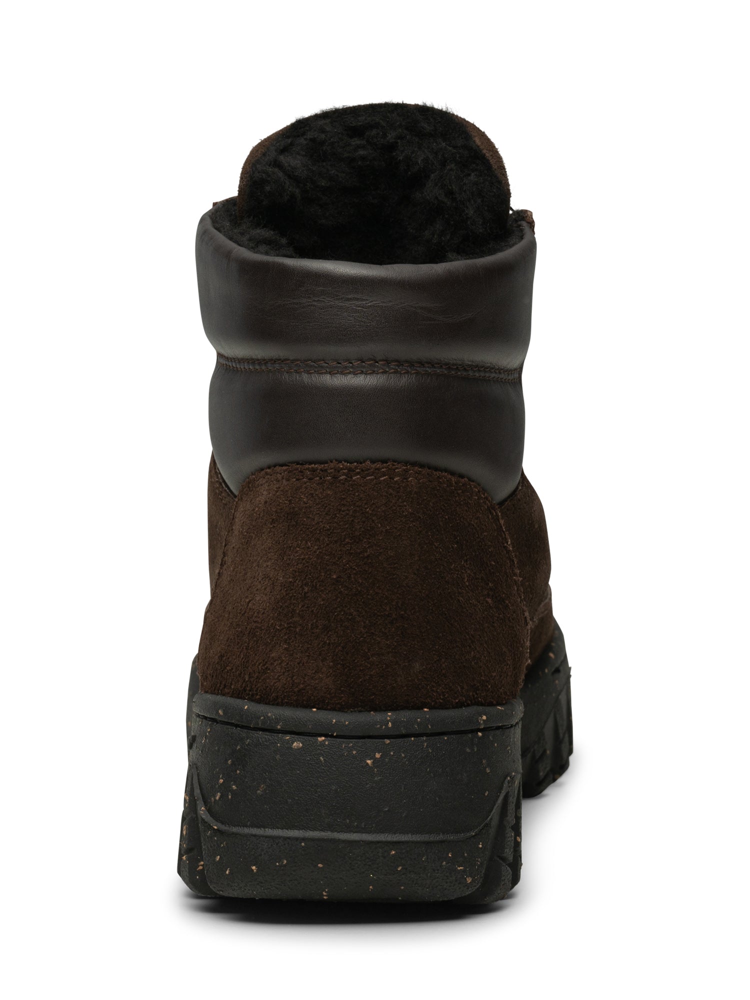 WODEN Iris Track Suede Boots 063 Chocolate