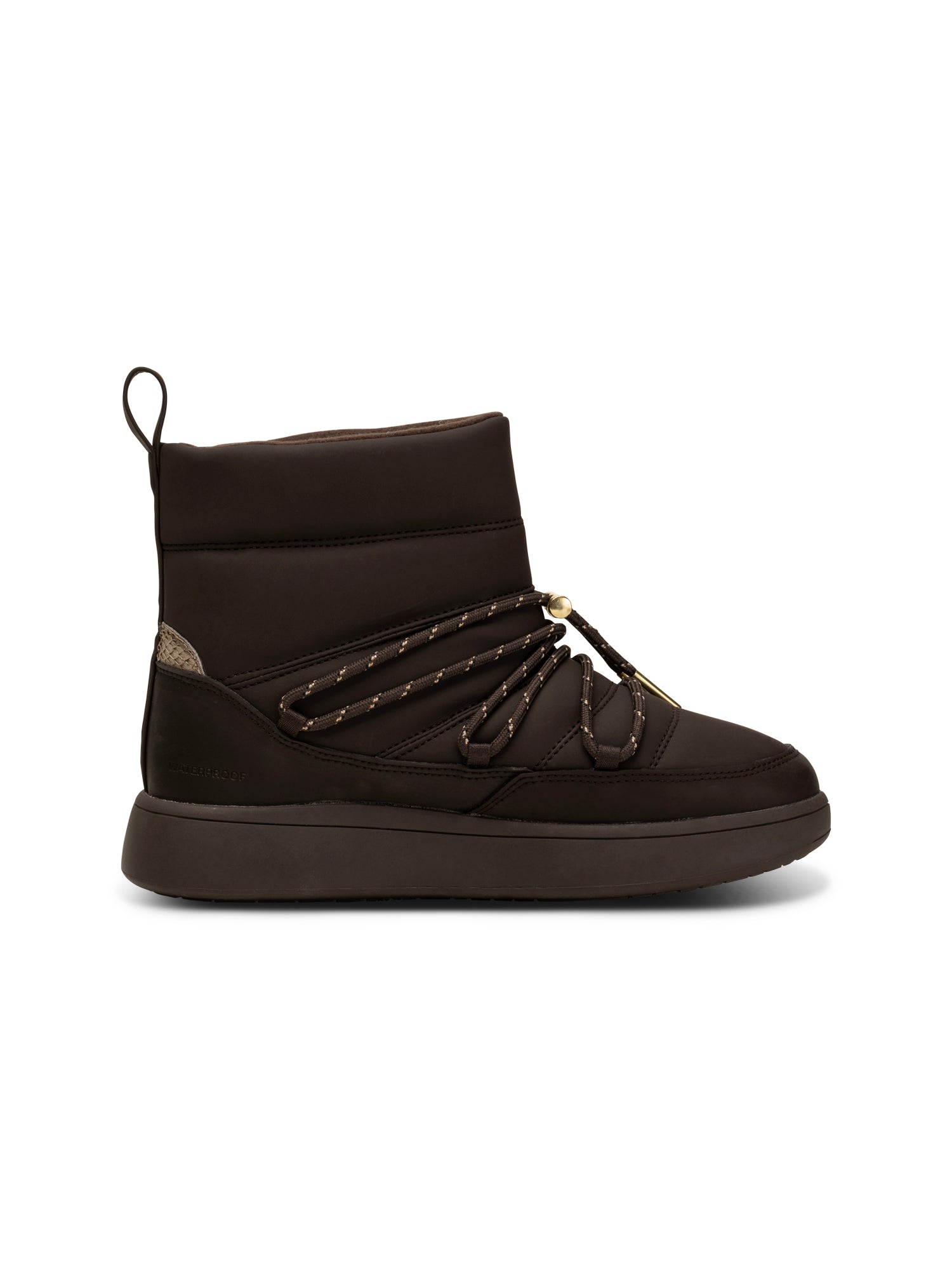WODEN Isa Lace Waterproof Boots 063 Chocolate
