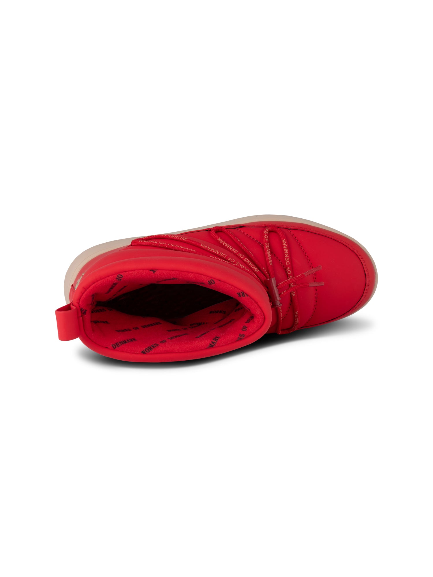 WODEN Isa Lace Waterproof Boots 123 Fire Red