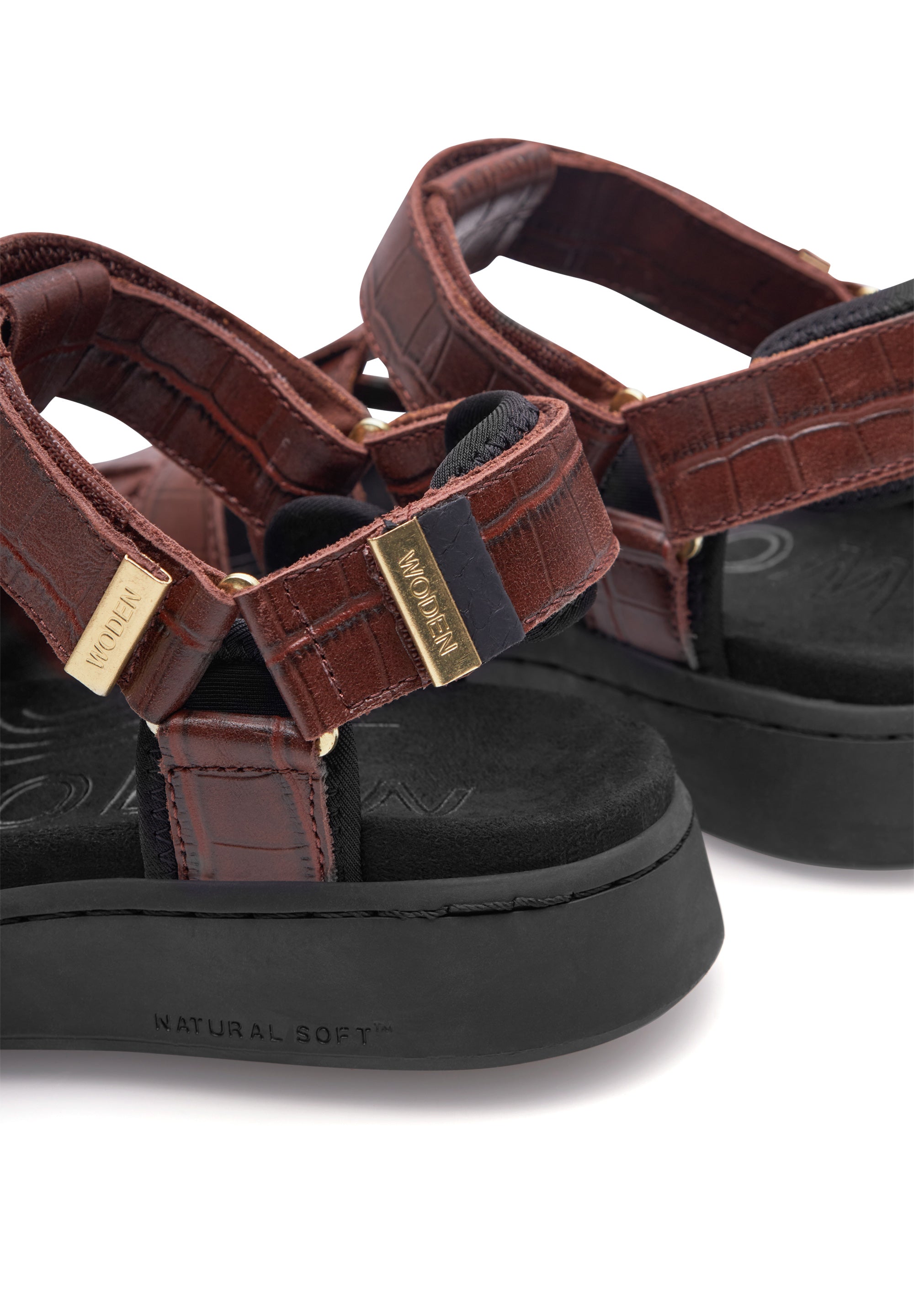 WODEN Isabell Fisherman Sandals 312 Sepia