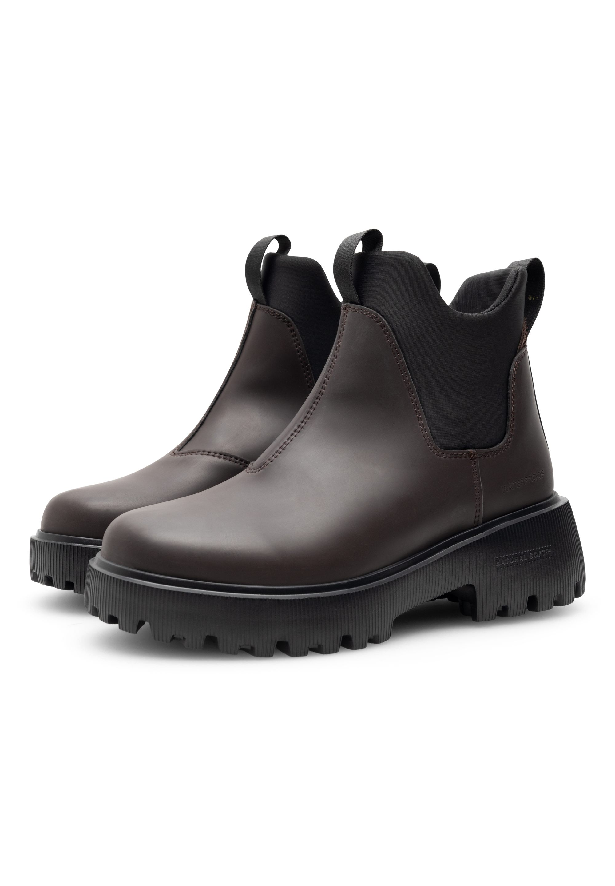 WODEN Isabella Waterproof Rubber Boots 063 Chocolate