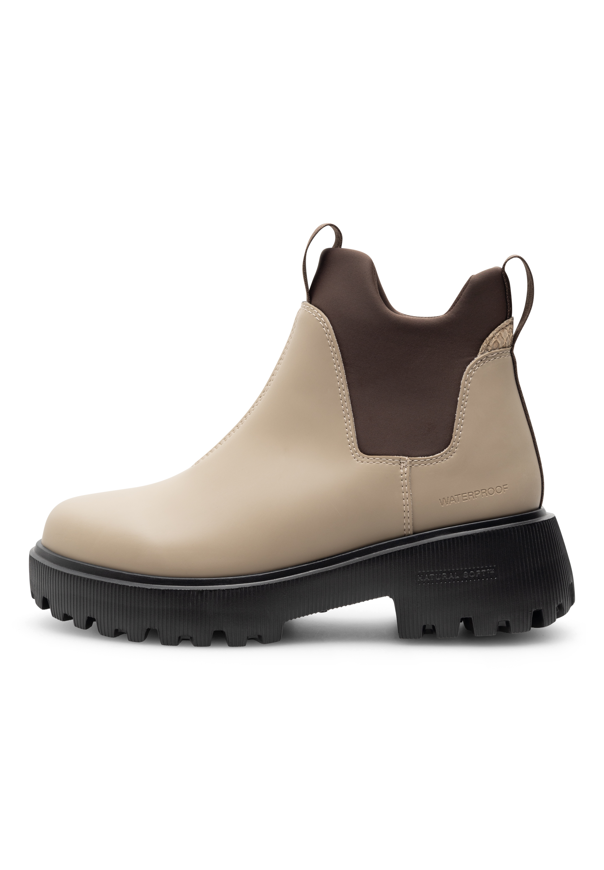 WODEN Isabella Waterproof Rubber Boots 776 Silver Mink