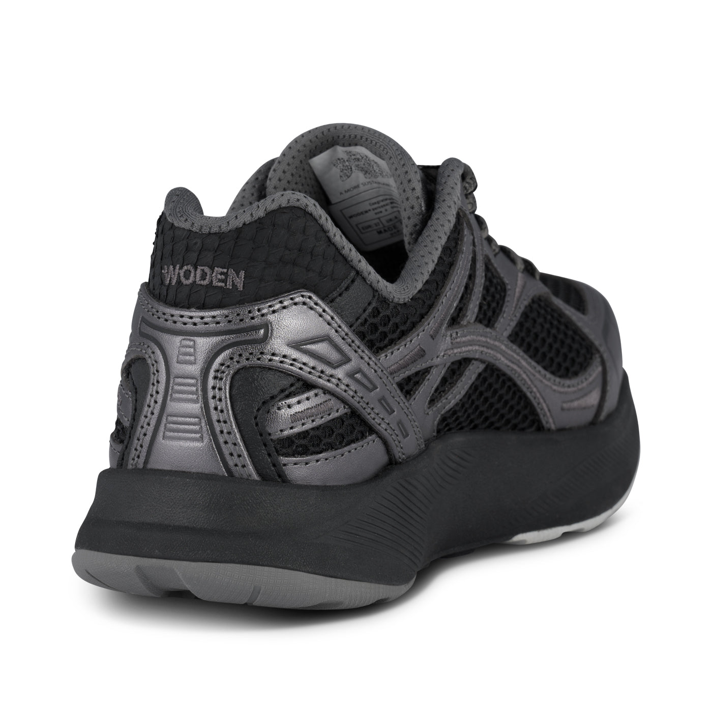 WODEN JS_Freja Runner Sneakers 023 Gunmetal/Black