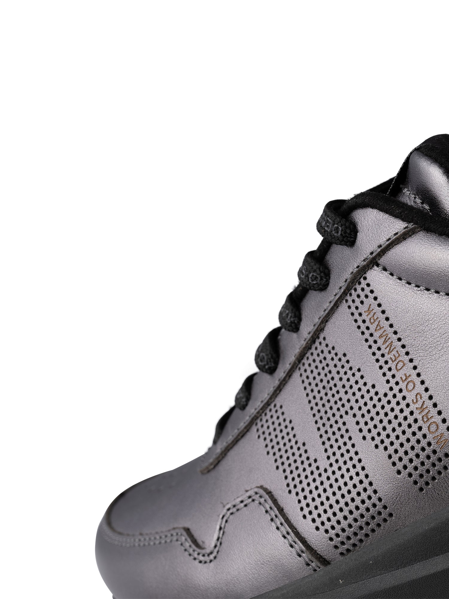 WODEN JS_Nora Natural Soft Metallic Sneakers 047 Gunmetal