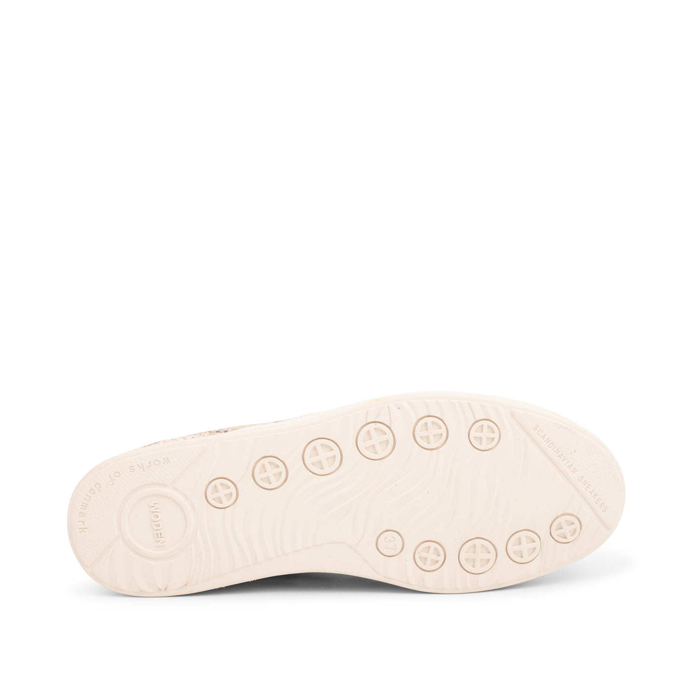 WODEN Jane Snake Sneakers 033 Off White