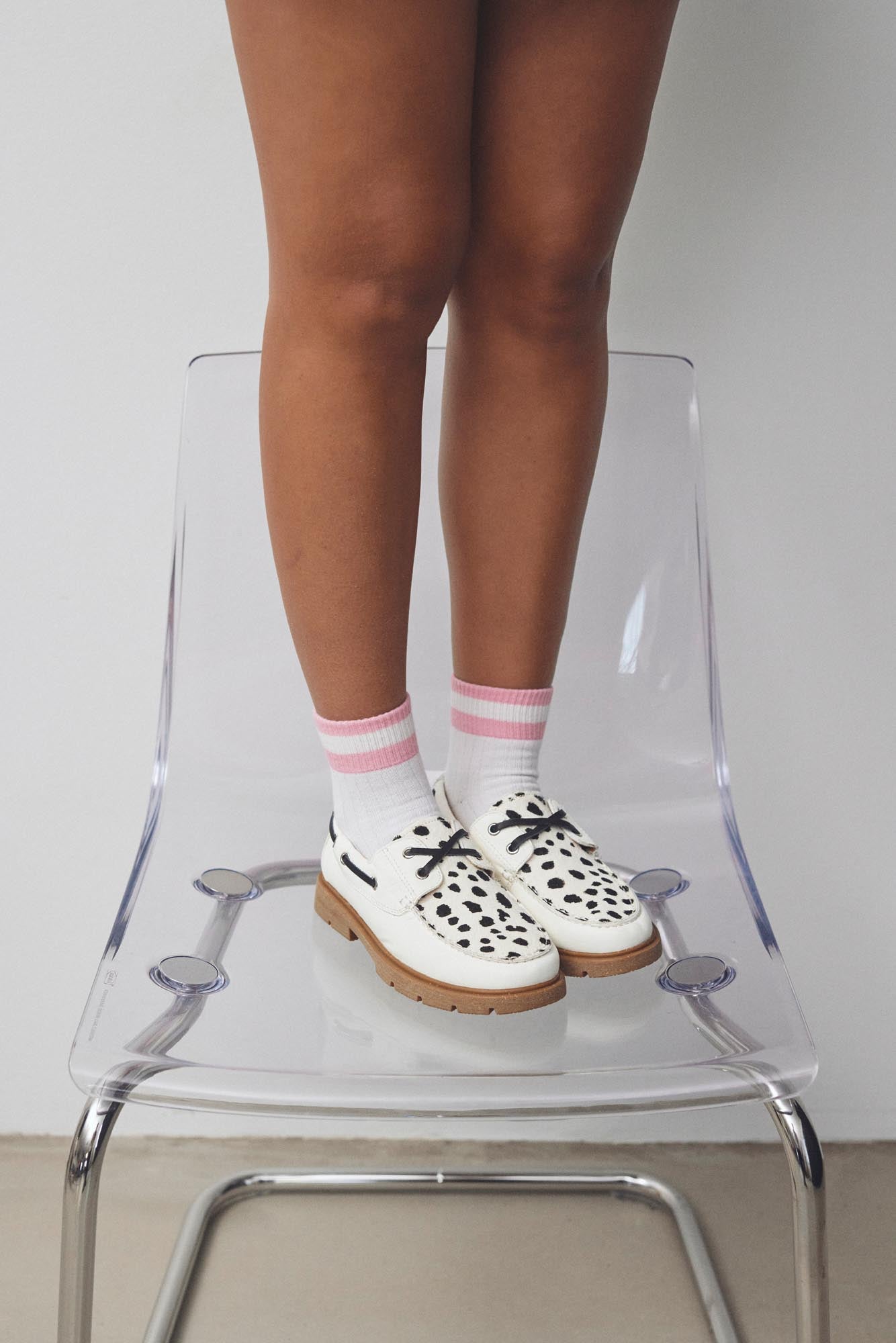 WODEN STB WOMENS Johanne Mix Shoes 390 Dalmatian