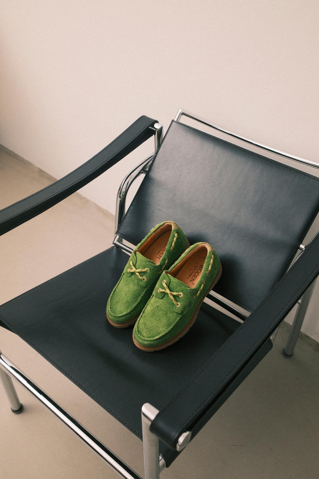 WODEN Johanne S Shoes 279 Bambus Green