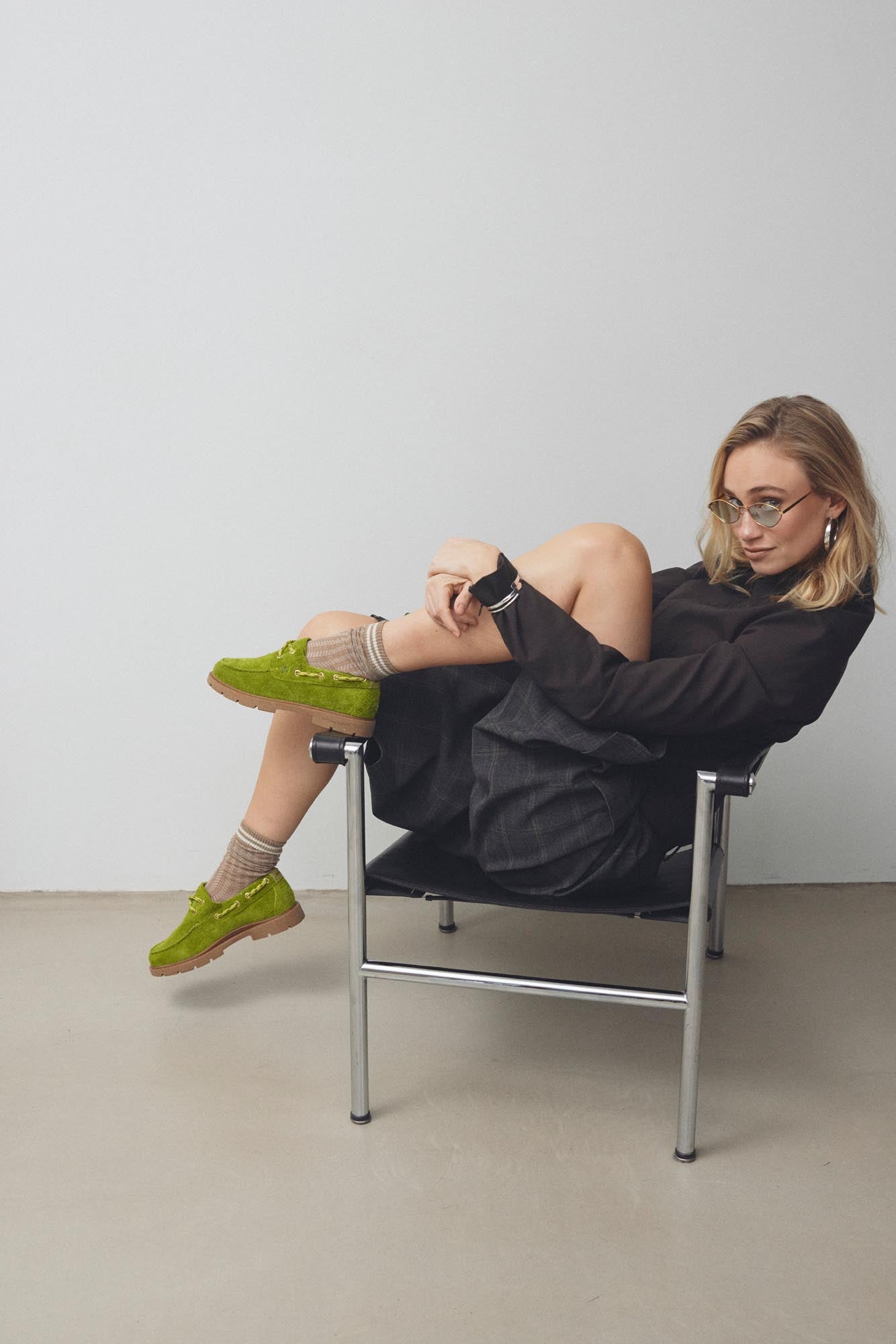 WODEN Johanne S Shoes 279 Bambus Green