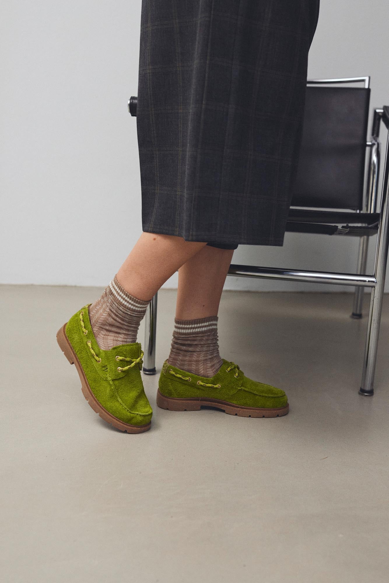WODEN Johanne S Shoes 279 Bambus Green