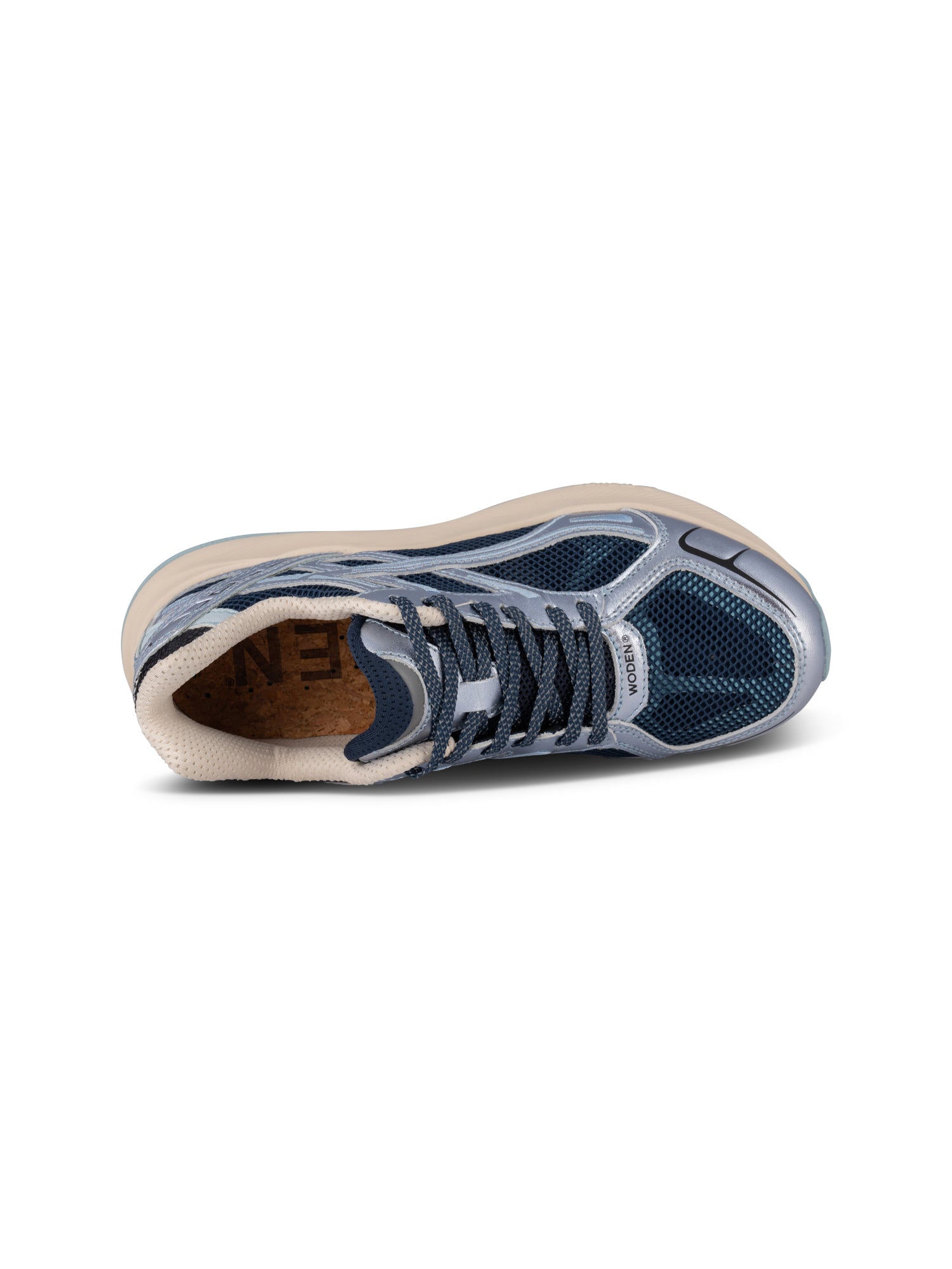 WODEN Josephine Sneakers 322 Ice Blue/Dark Navy